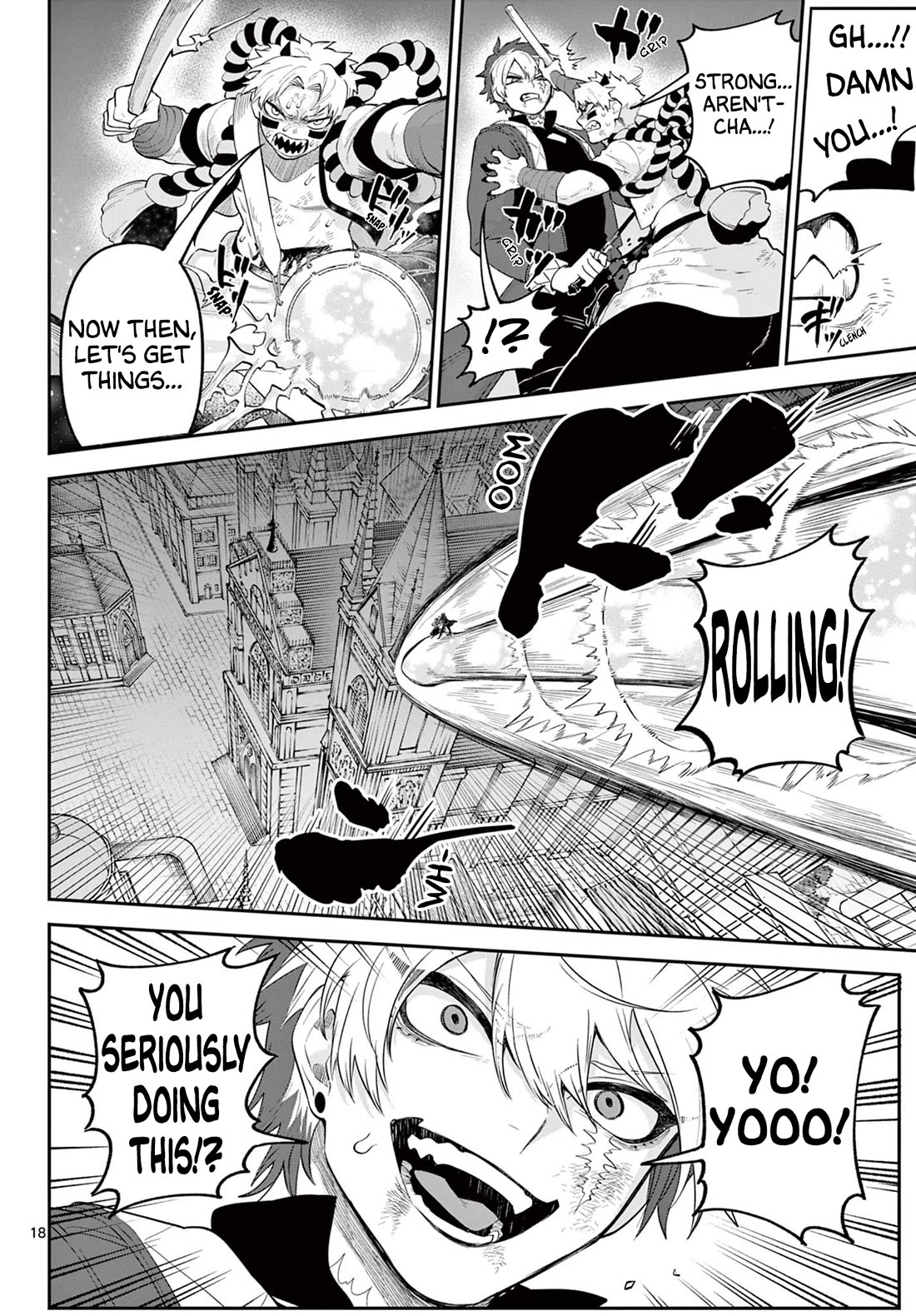 KaguRai: Kagura & Raito Chapter 20 page 18 - Chapter 20: Raito VS Gistav