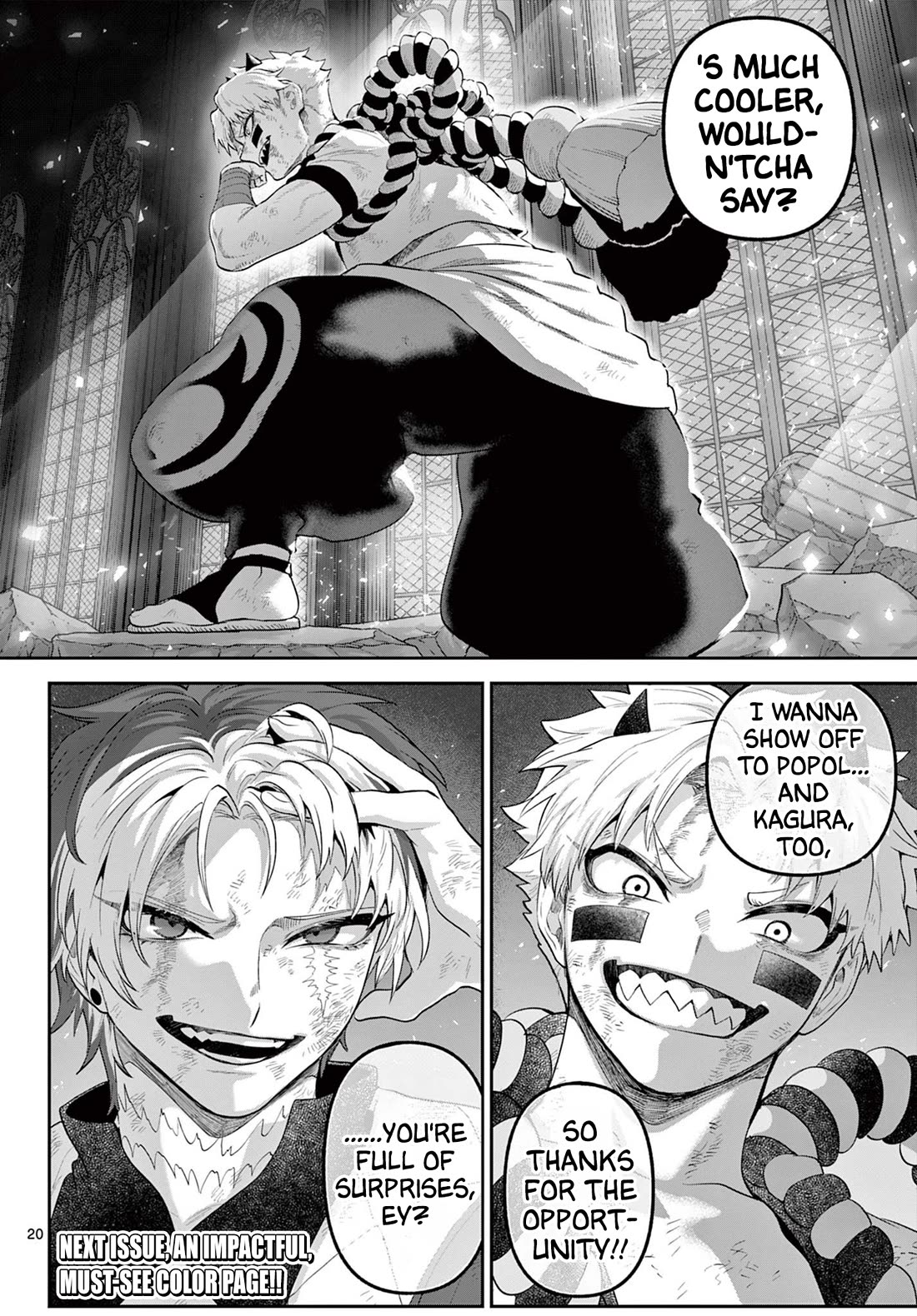 KaguRai: Kagura & Raito Chapter 20 page 20 - Chapter 20: Raito VS Gistav