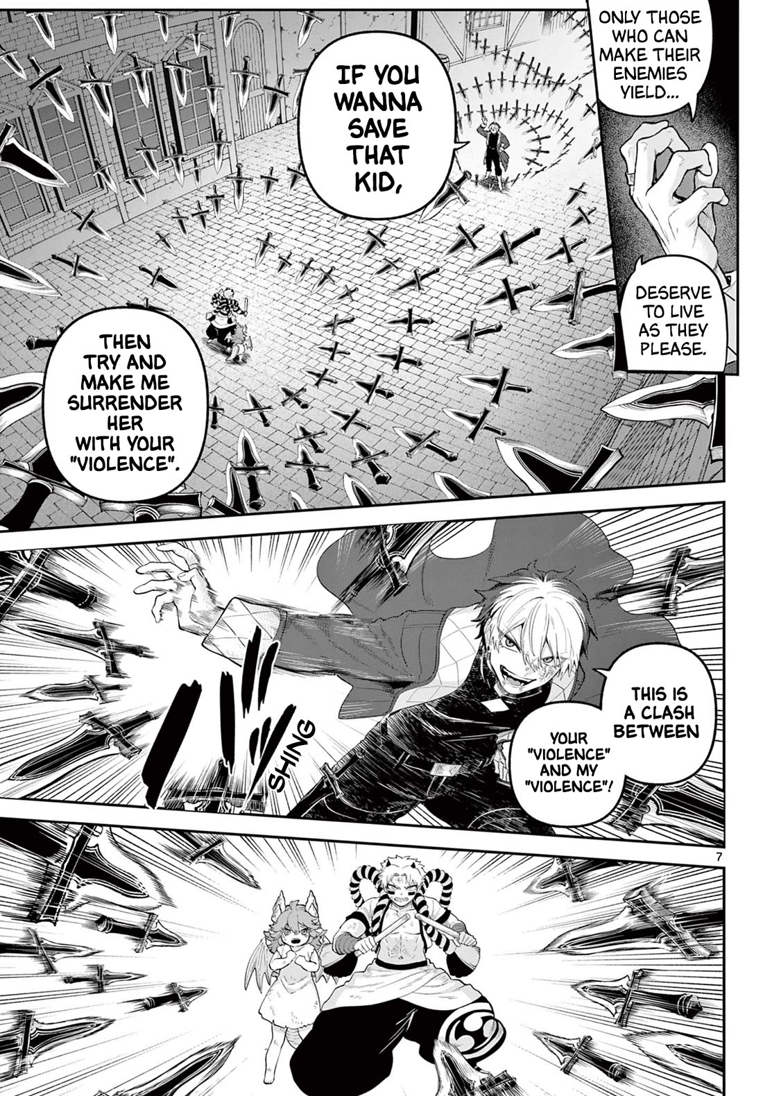 KaguRai: Kagura & Raito Chapter 20 page 7 - Chapter 20: Raito VS Gistav
