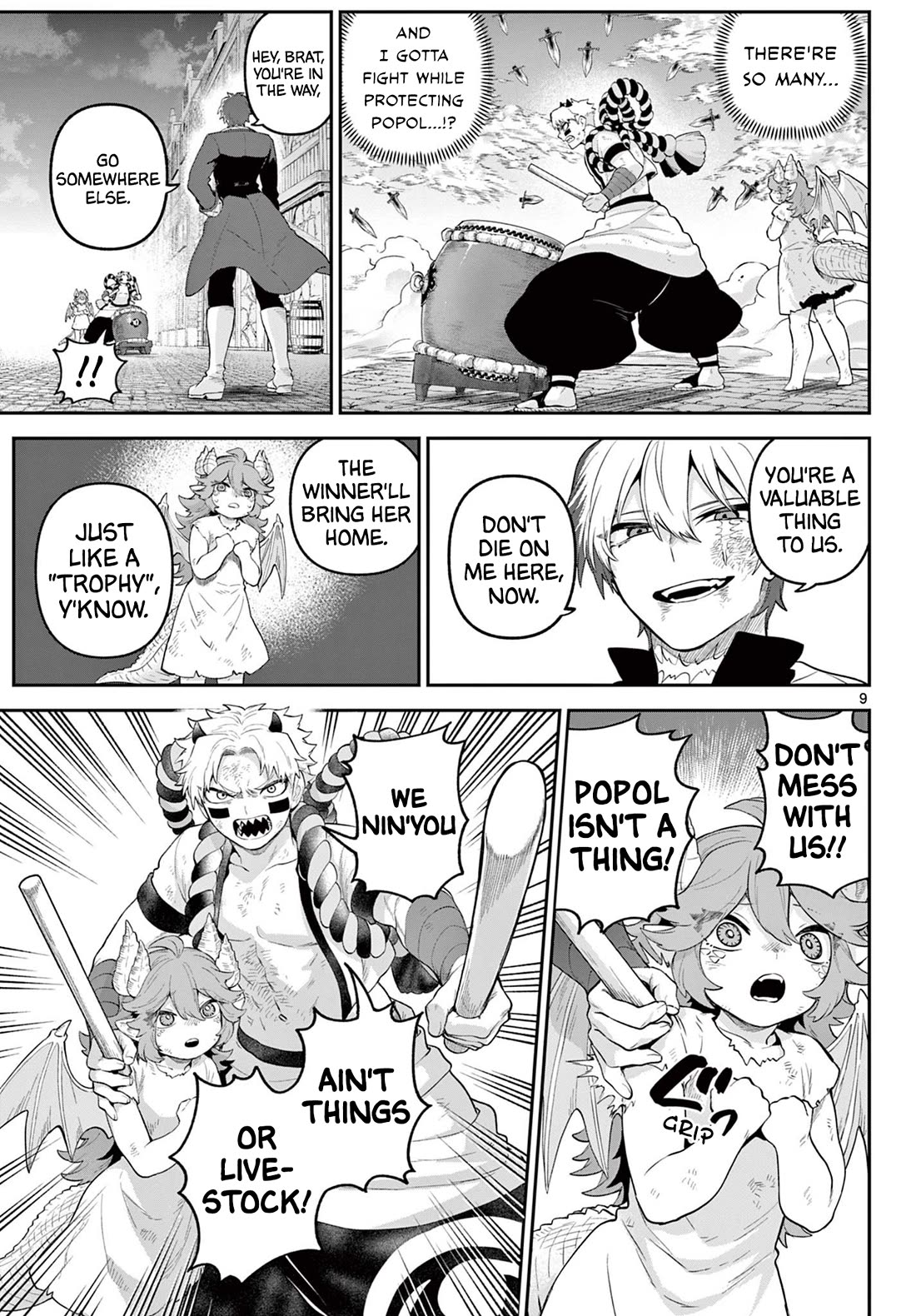 KaguRai: Kagura & Raito Chapter 20 page 9 - Chapter 20: Raito VS Gistav