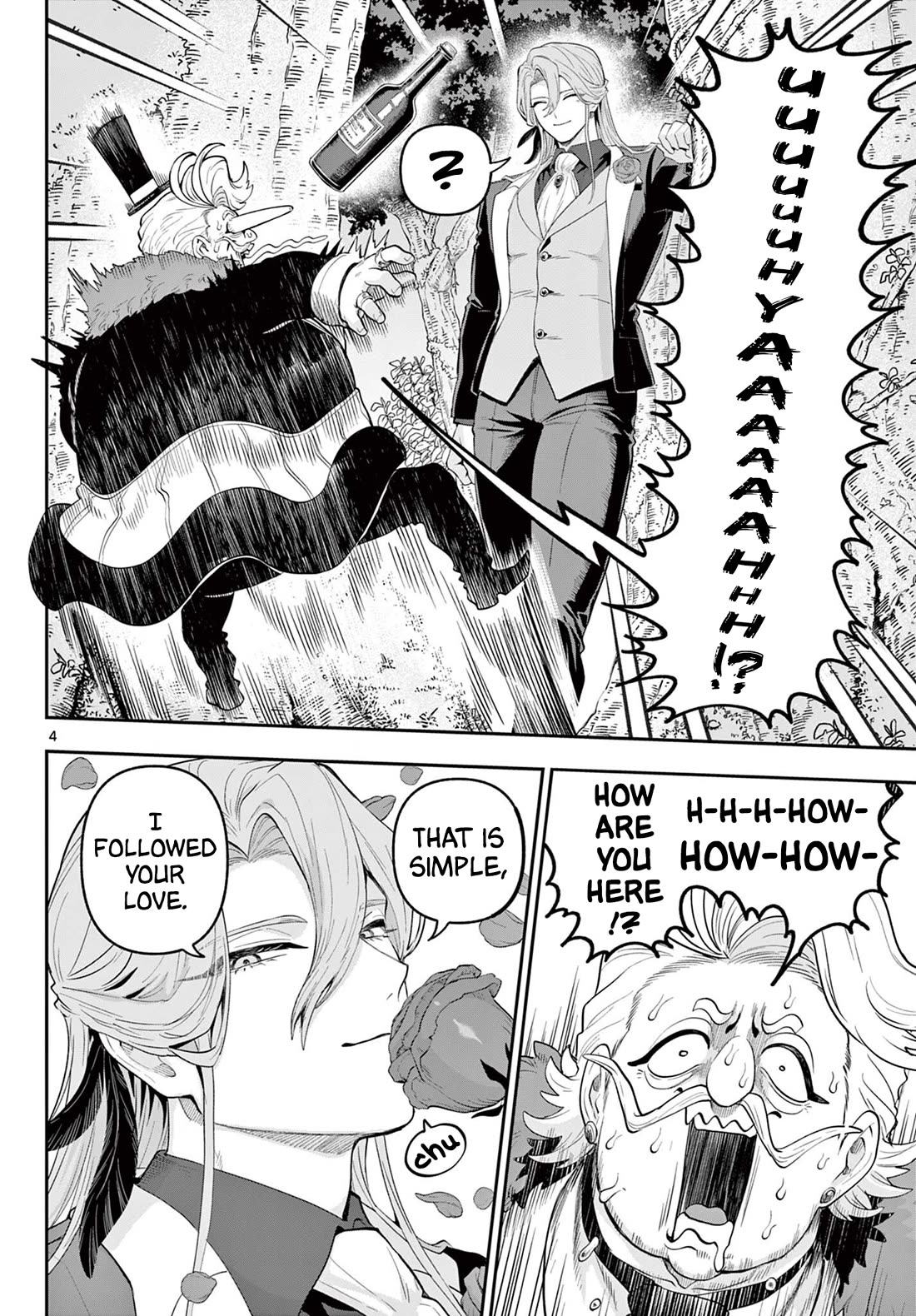 KaguRai: Kagura & Raito Chapter 23 page 4 - Chapter 23: The Knight of Love, Love, Love