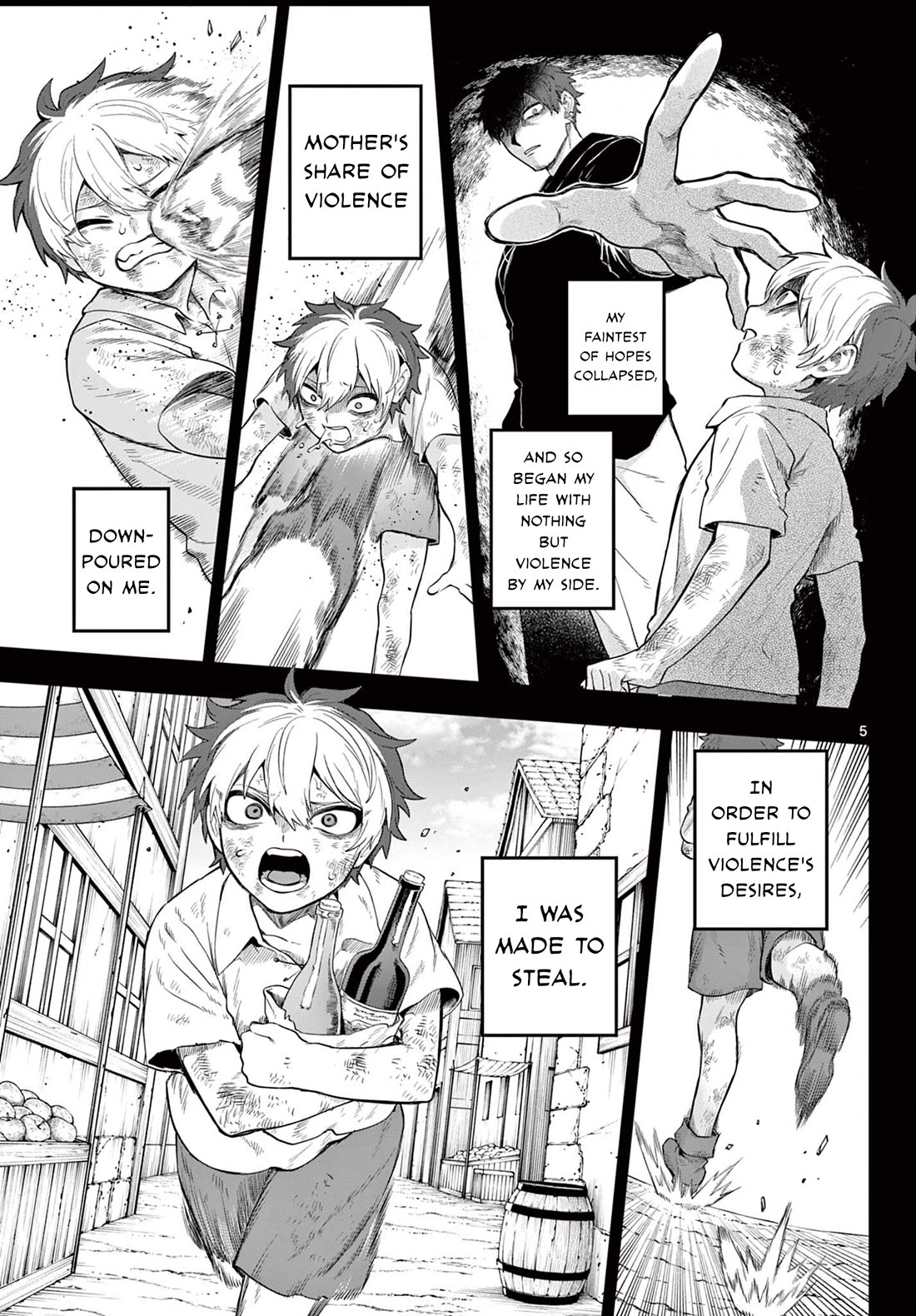KaguRai: Kagura & Raito Chapter 24 page 5 - Chapter 24: The Way of Violence