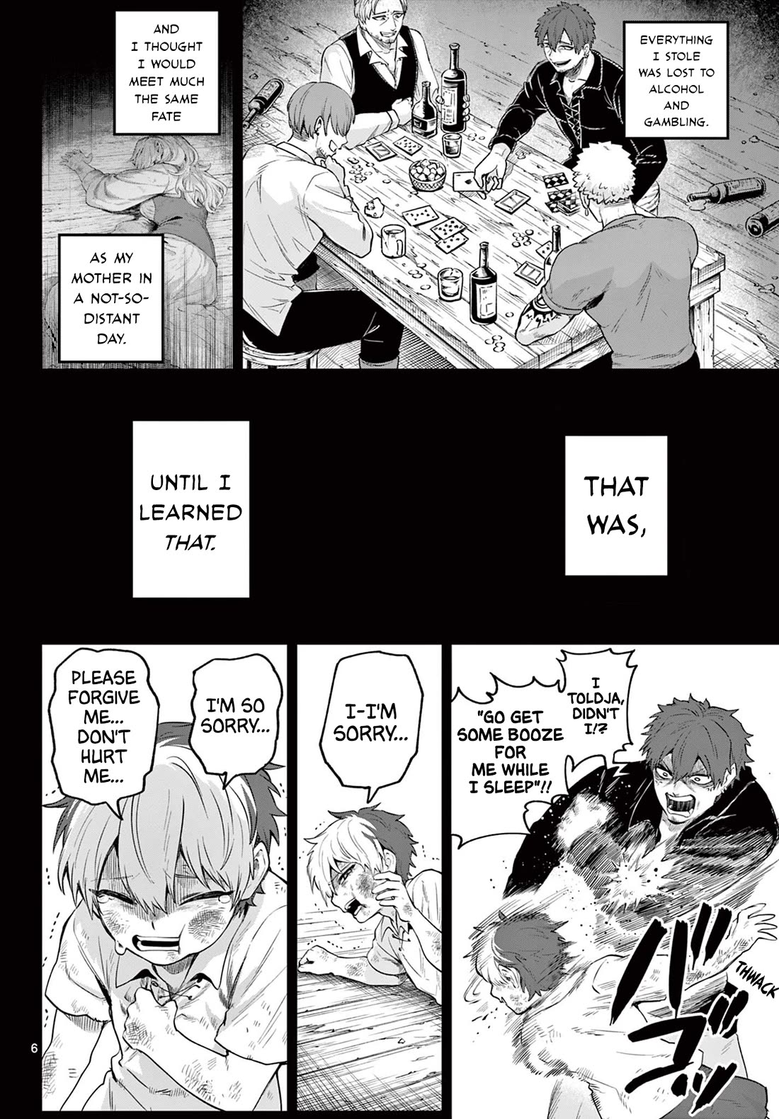 KaguRai: Kagura & Raito Chapter 24 page 6 - Chapter 24: The Way of Violence