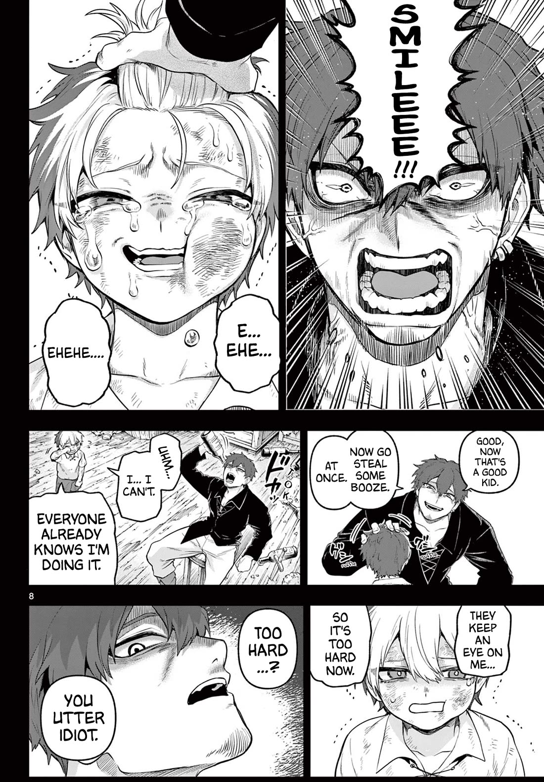 KaguRai: Kagura & Raito Chapter 24 page 8 - Chapter 24: The Way of Violence
