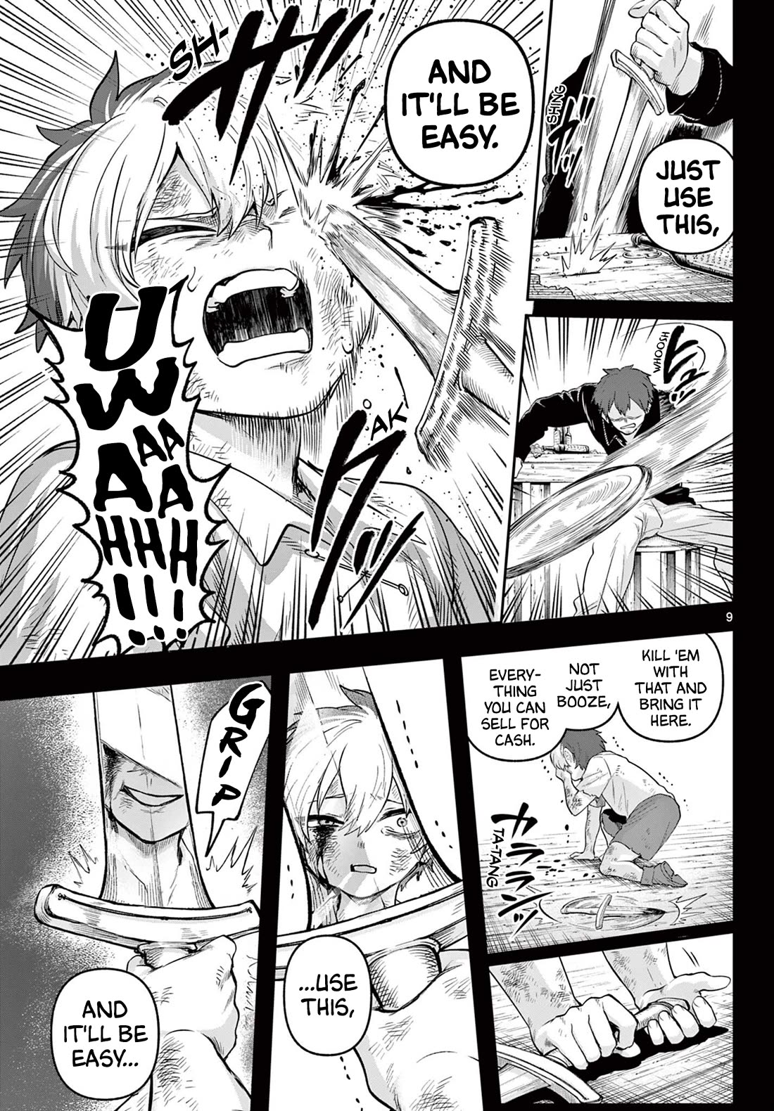 KaguRai: Kagura & Raito Chapter 24 page 9 - Chapter 24: The Way of Violence