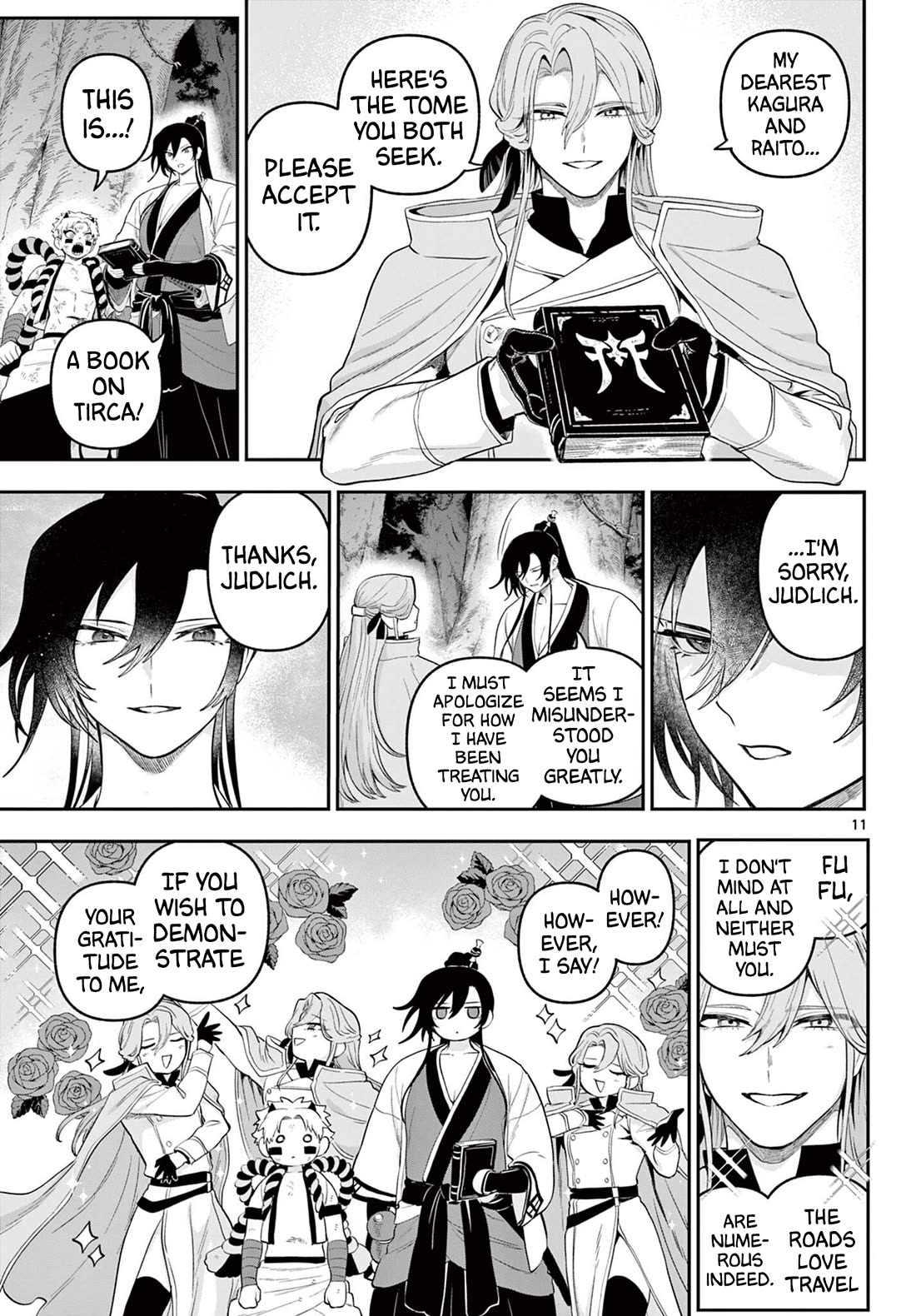 KaguRai: Kagura & Raito Chapter 25 page 11 - Chapter 25: Ancient Tircan Documents