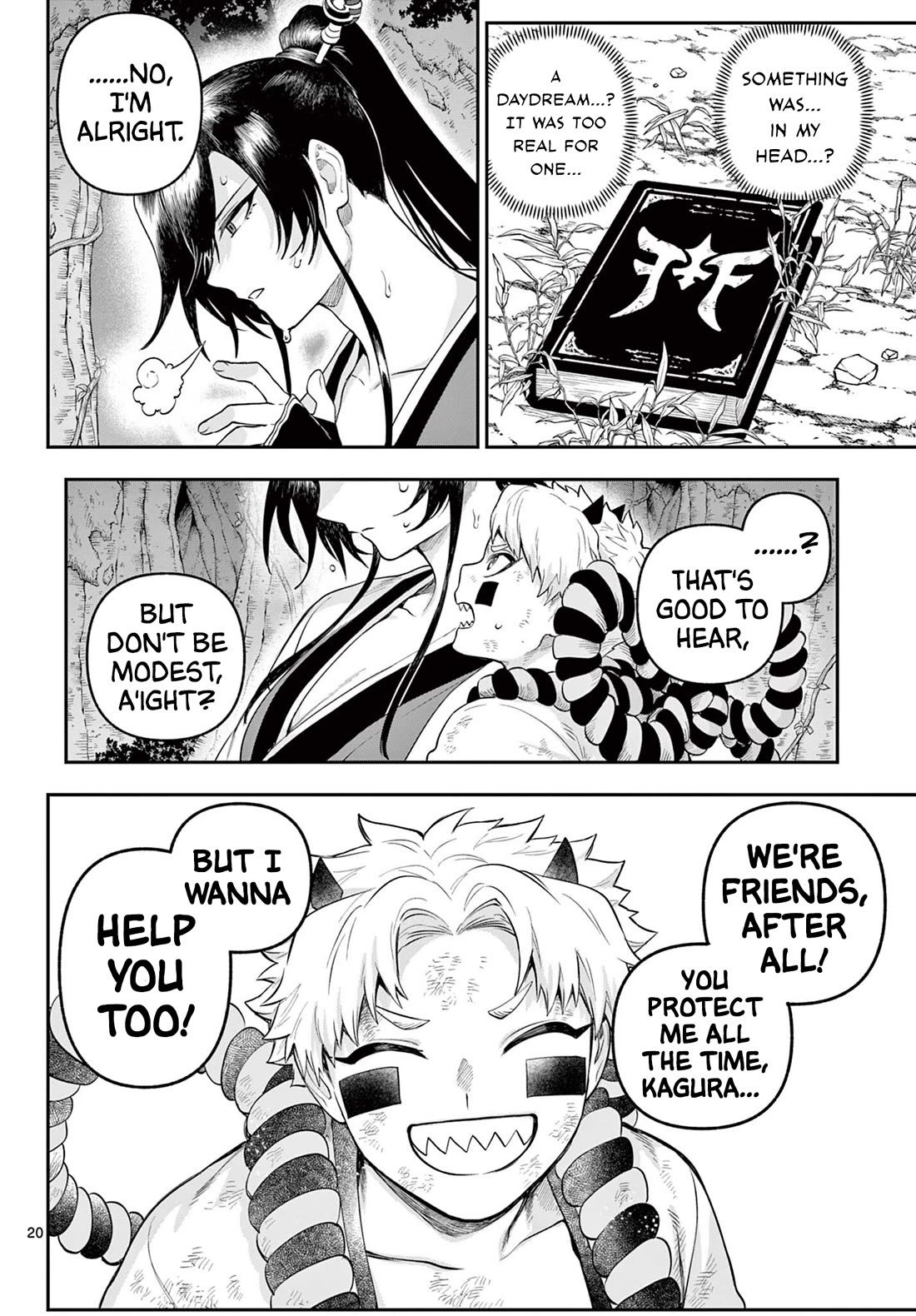 KaguRai: Kagura & Raito Chapter 25 page 19 - Chapter 25: Ancient Tircan Documents