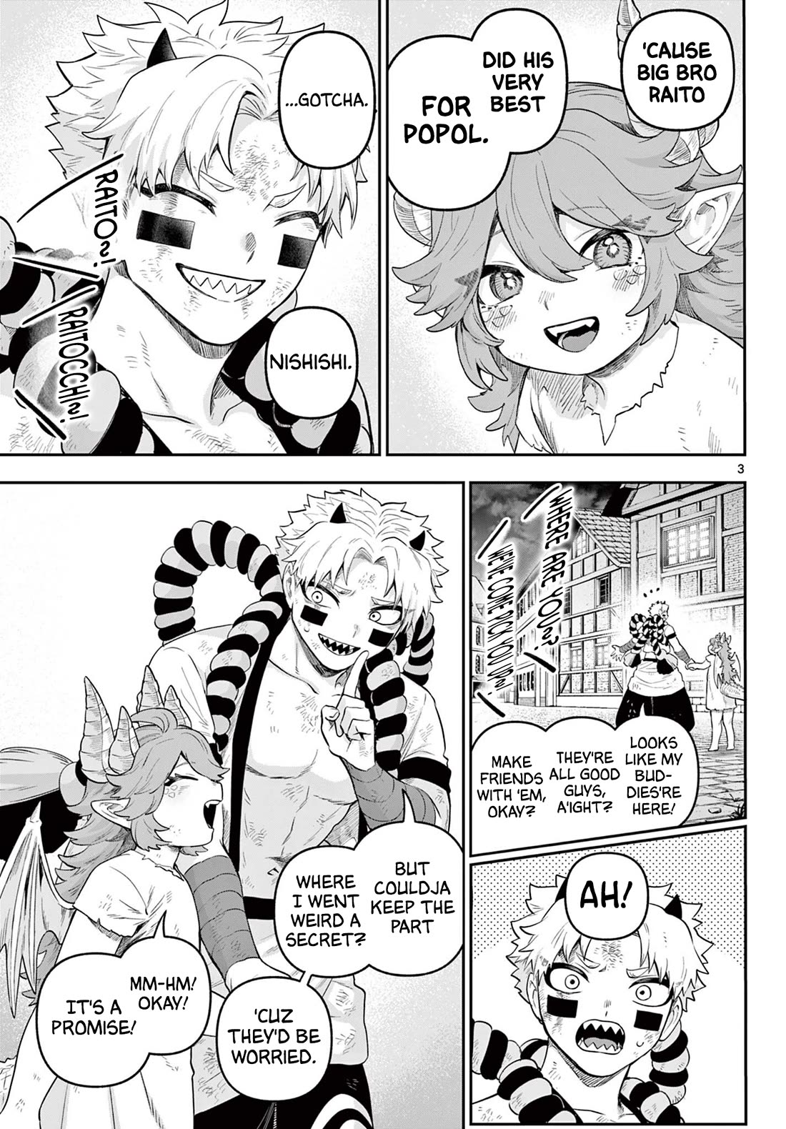 KaguRai: Kagura & Raito Chapter 25 page 3 - Chapter 25: Ancient Tircan Documents