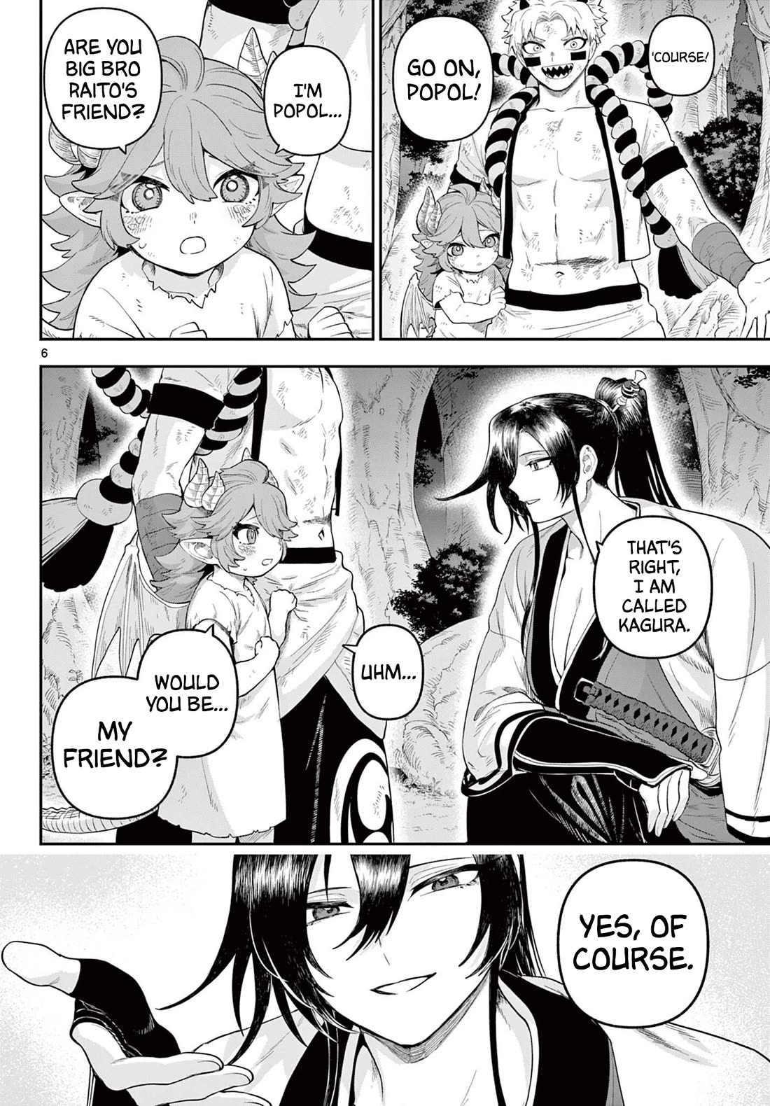 KaguRai: Kagura & Raito Chapter 25 page 6 - Chapter 25: Ancient Tircan Documents