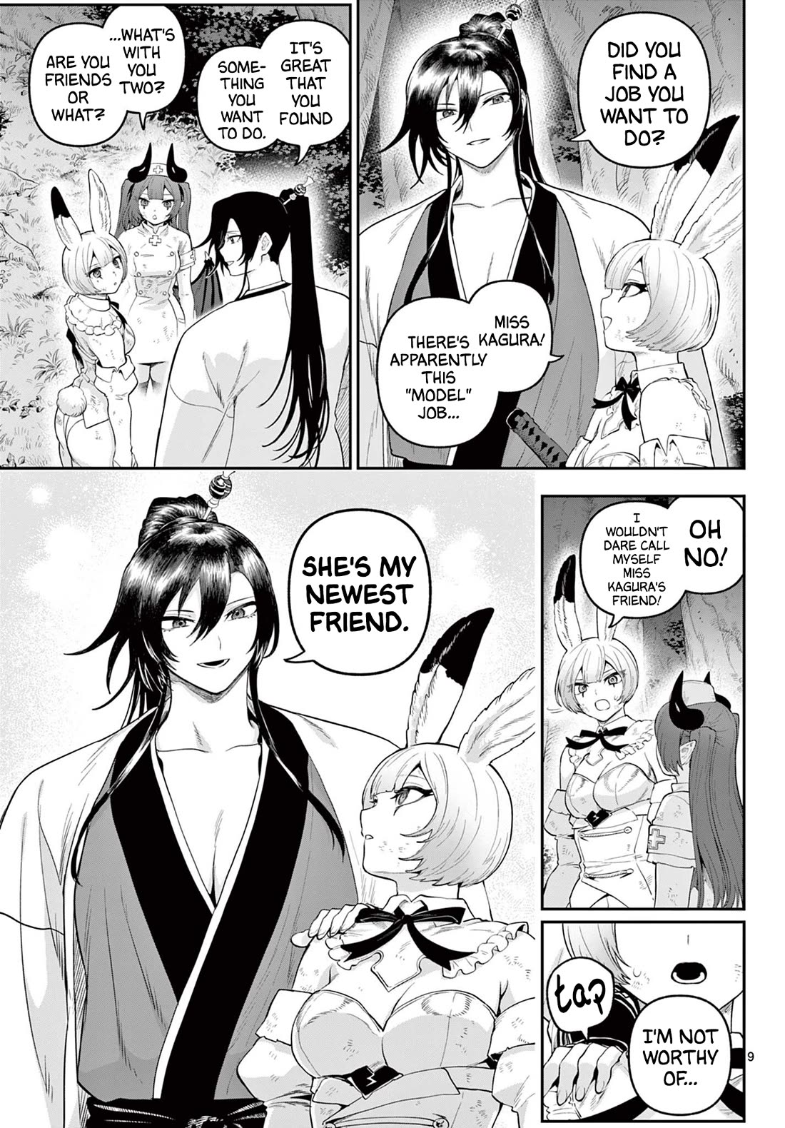 KaguRai: Kagura & Raito Chapter 25 page 9 - Chapter 25: Ancient Tircan Documents