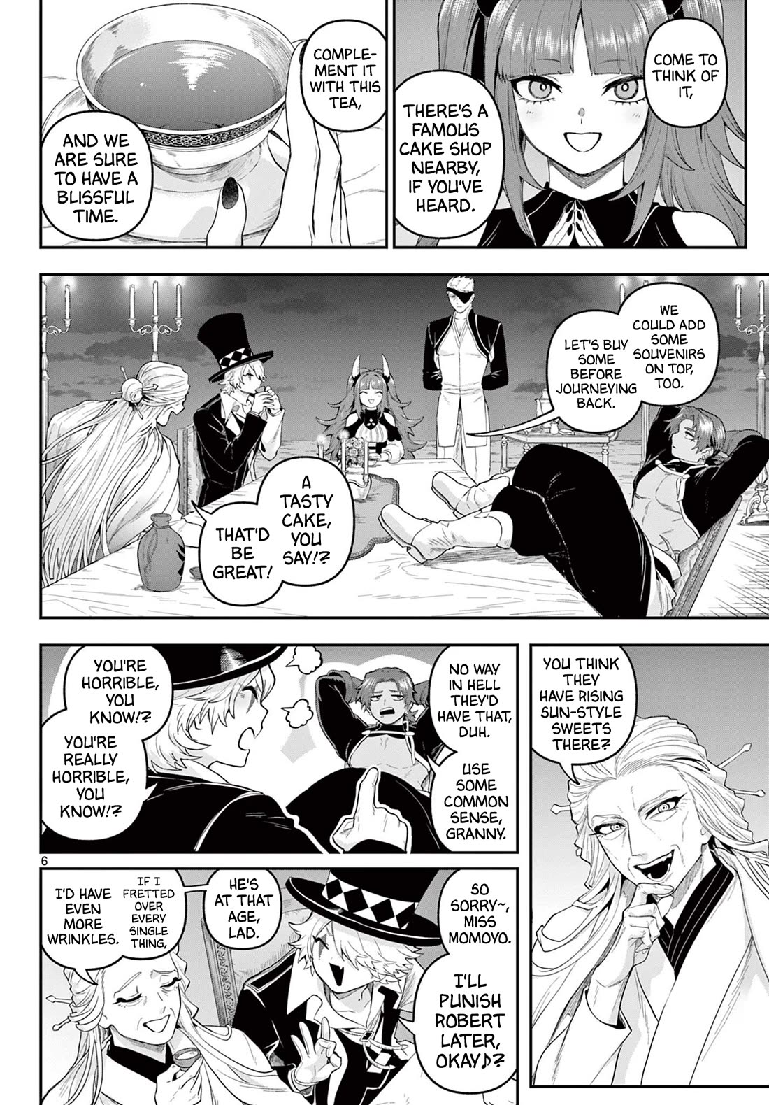 KaguRai: Kagura & Raito Chapter 26 page 6 - Chapter 26: Visit Under the Moonlight