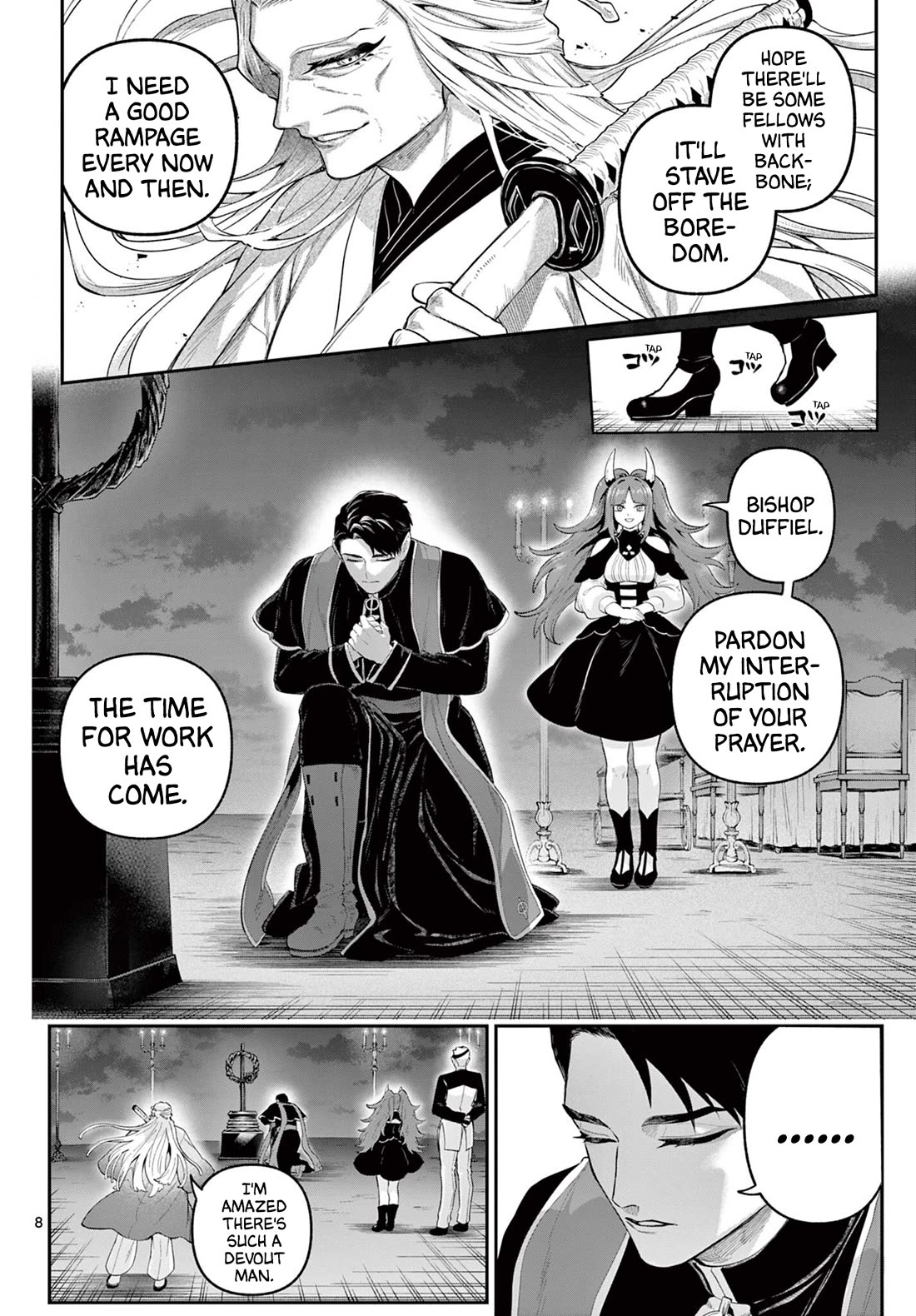 KaguRai: Kagura & Raito Chapter 26 page 8 - Chapter 26: Visit Under the Moonlight