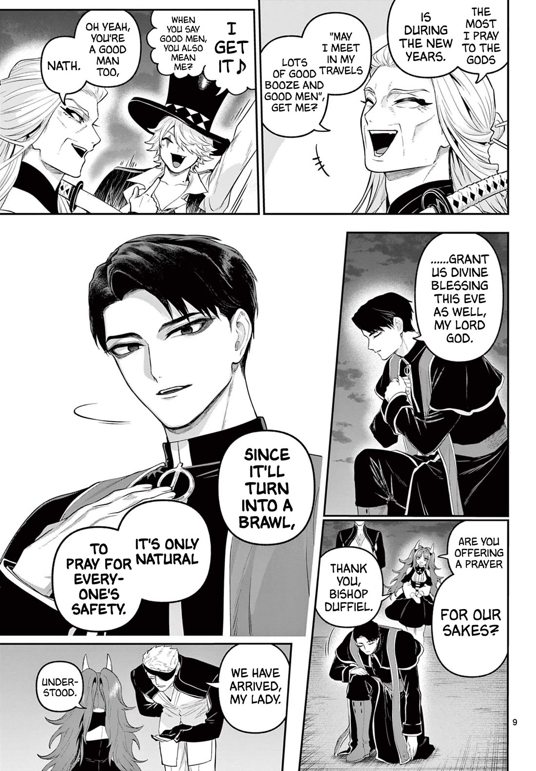 KaguRai: Kagura & Raito Chapter 26 page 9 - Chapter 26: Visit Under the Moonlight