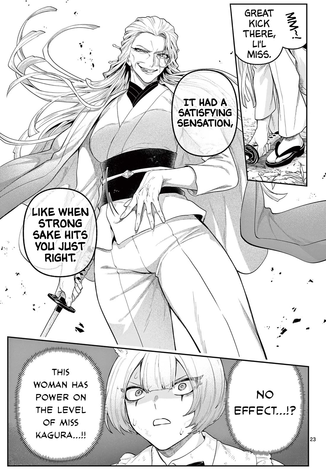 KaguRai: Kagura & Raito Chapter 27 page 23 - Chapter 27: VS Aksa Familia