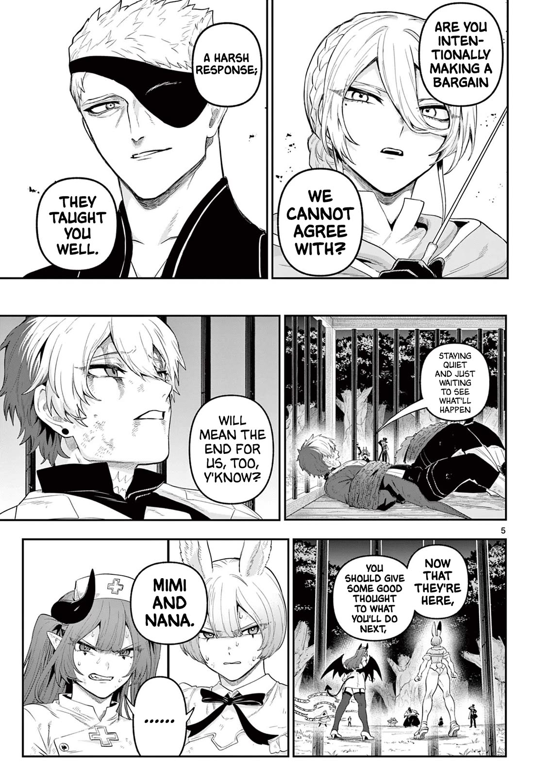 KaguRai: Kagura & Raito Chapter 27 page 5 - Chapter 27: VS Aksa Familia