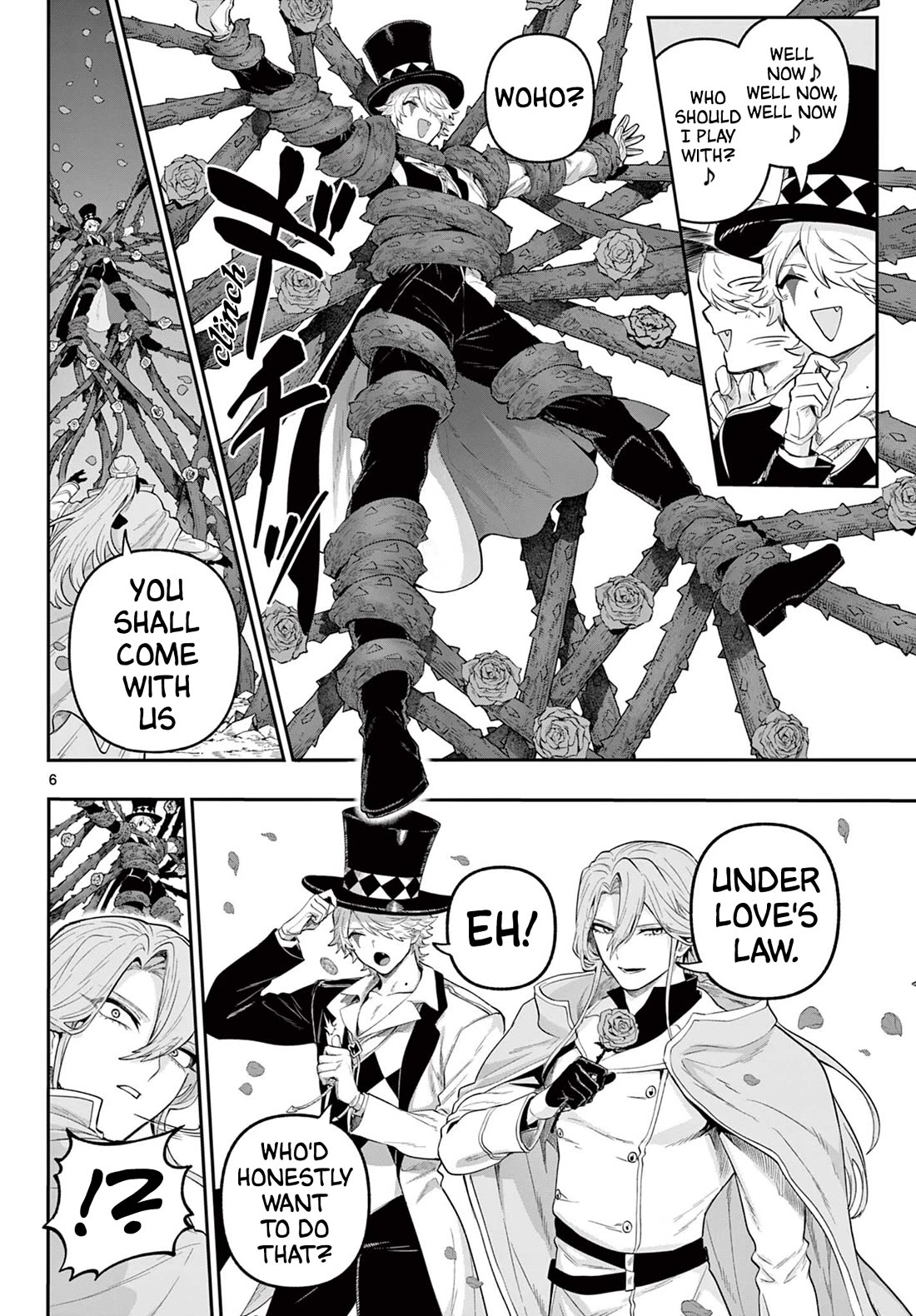 KaguRai: Kagura & Raito Chapter 27 page 6 - Chapter 27: VS Aksa Familia