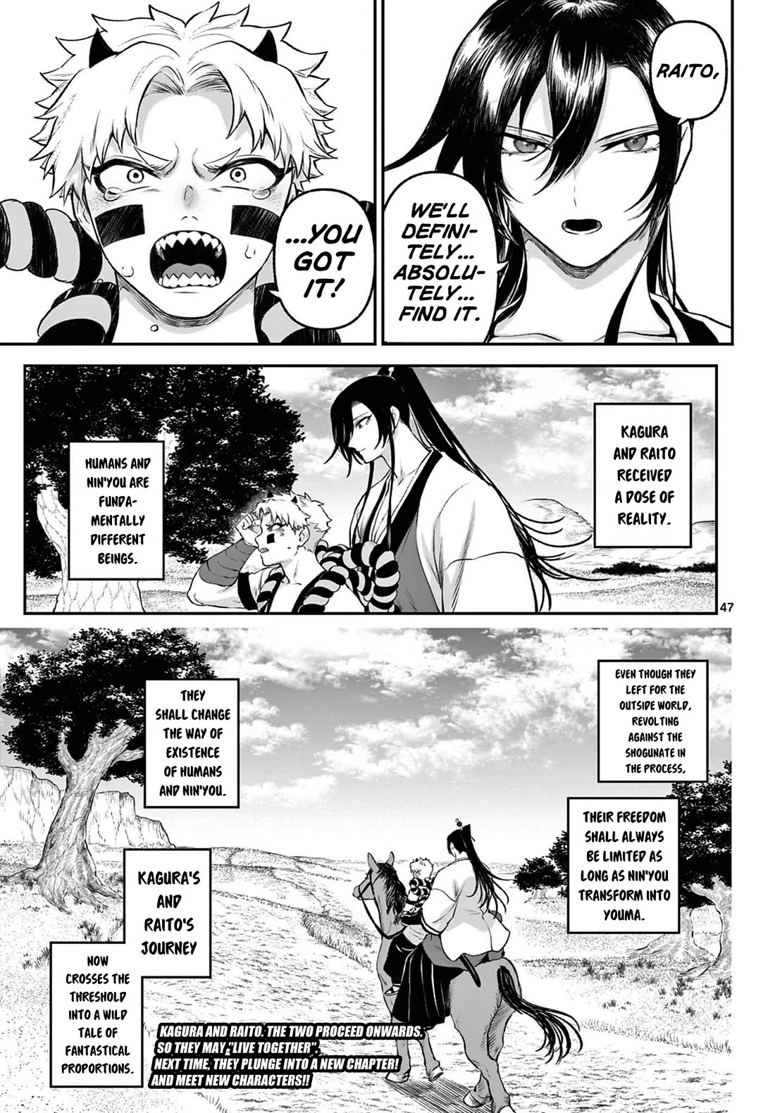 KaguRai: Kagura & Raito Chapter 3 page 46 - Chapter 3: Reflective Mirror