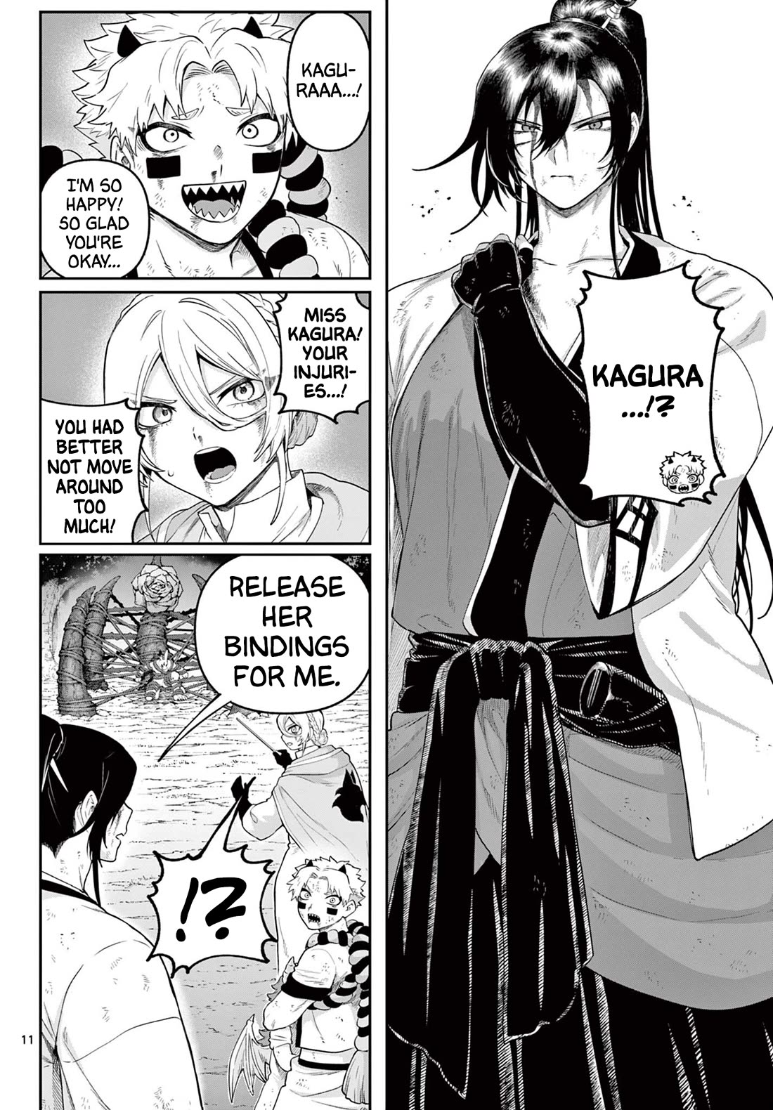 KaguRai: Kagura & Raito Chapter 30 page 11 - Chapter 30: Unjust Burial