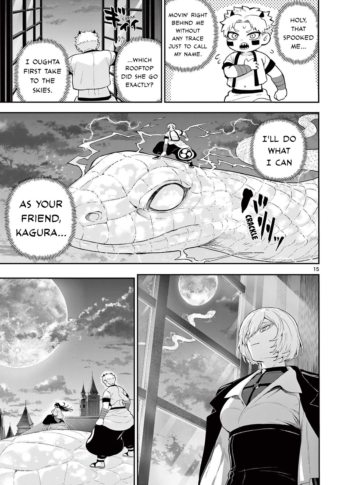 KaguRai: Kagura & Raito Chapter 31 page 15 - Chapter 31: Wounds of the Heart Happen to Everybody