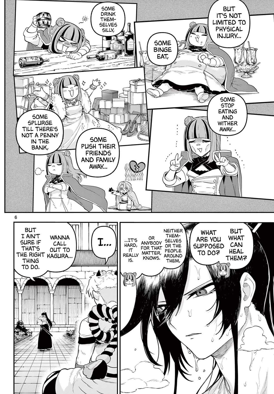 KaguRai: Kagura & Raito Chapter 31 page 6 - Chapter 31: Wounds of the Heart Happen to Everybody