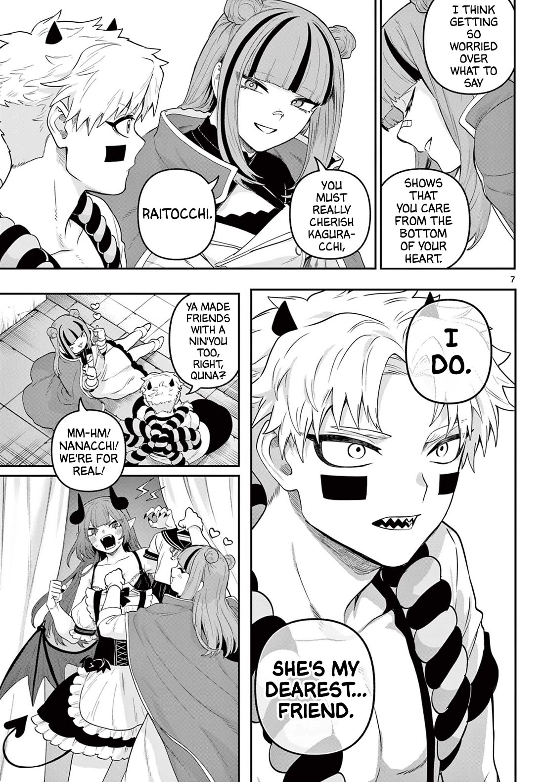 KaguRai: Kagura & Raito Chapter 31 page 7 - Chapter 31: Wounds of the Heart Happen to Everybody