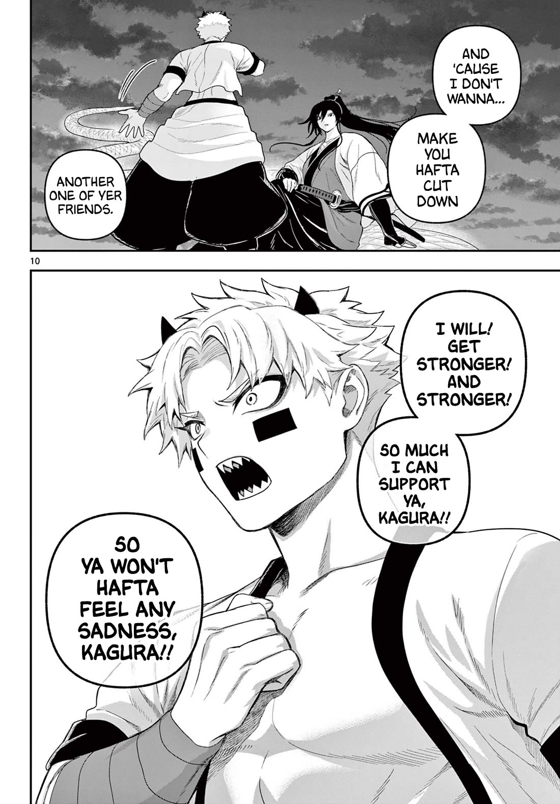 KaguRai: Kagura & Raito Chapter 32 page 10 - Chapter 32: Even More, Even Further, To The Bitter End