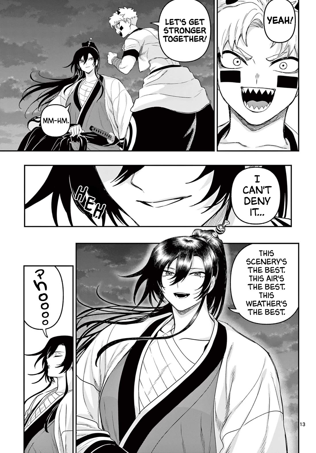 KaguRai: Kagura & Raito Chapter 32 page 13 - Chapter 32: Even More, Even Further, To The Bitter End
