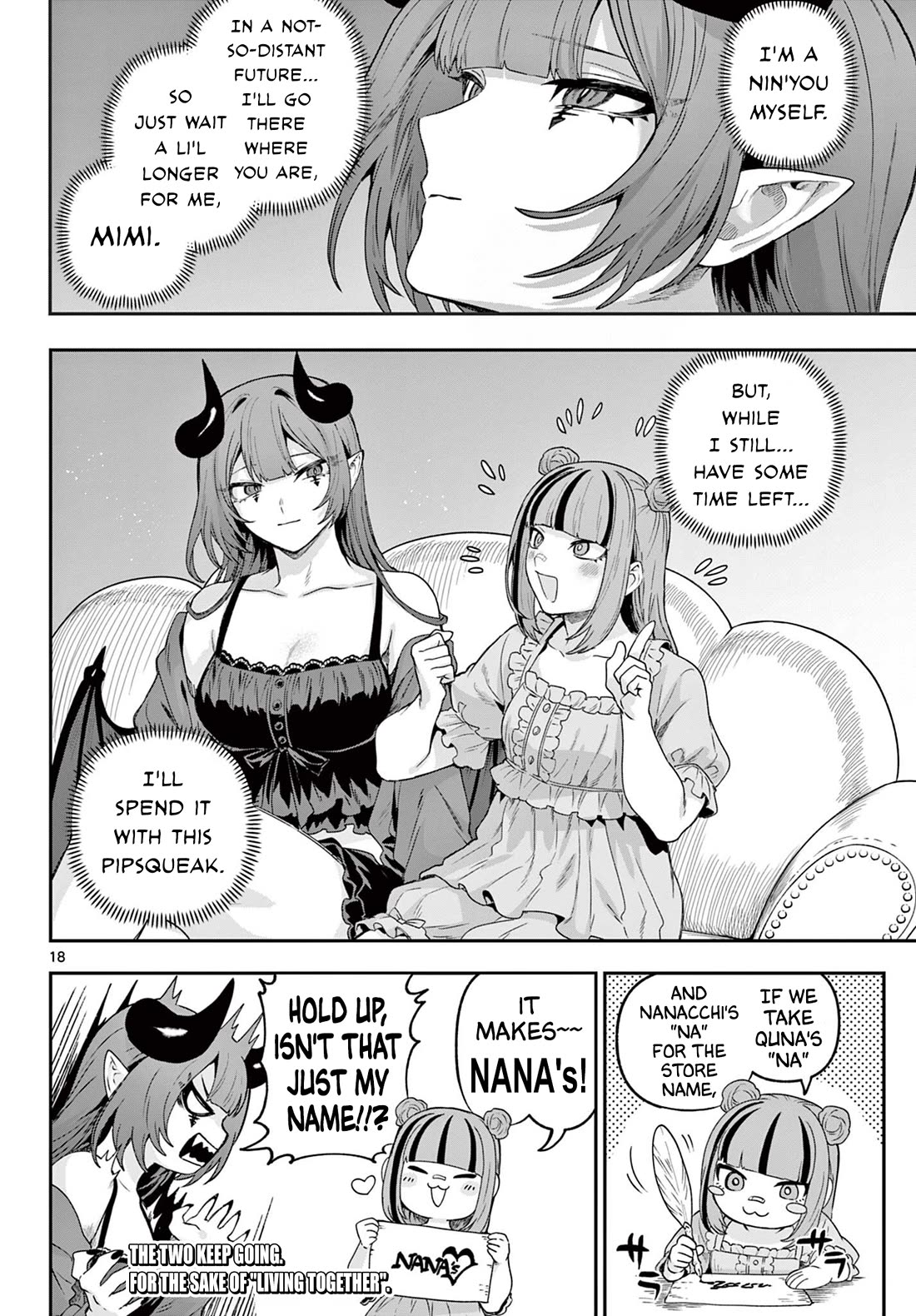 KaguRai: Kagura & Raito Chapter 32 page 18 - Chapter 32: Even More, Even Further, To The Bitter End