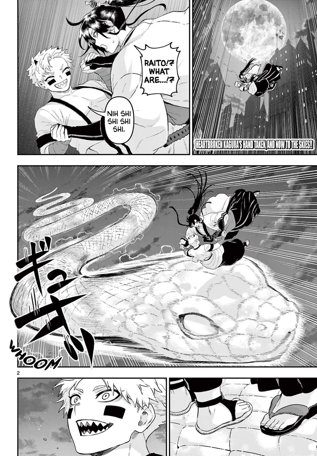 KaguRai: Kagura & Raito Chapter 32 page 2 - Chapter 32: Even More, Even Further, To The Bitter End