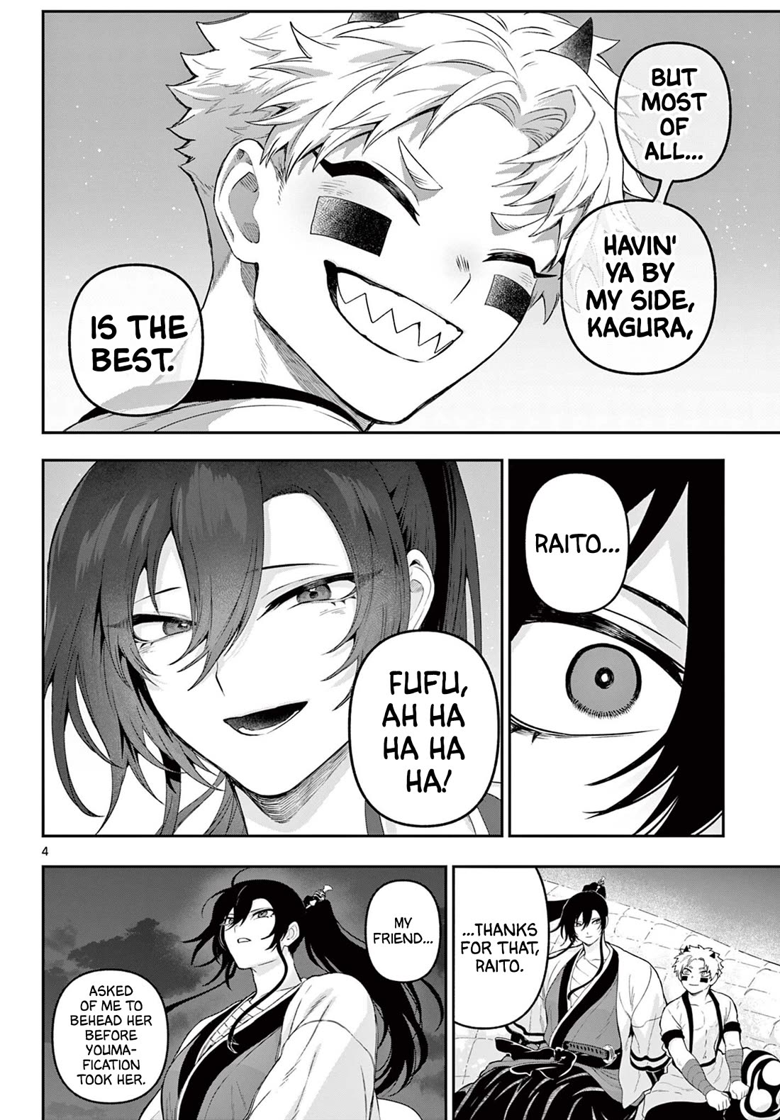 KaguRai: Kagura & Raito Chapter 32 page 4 - Chapter 32: Even More, Even Further, To The Bitter End