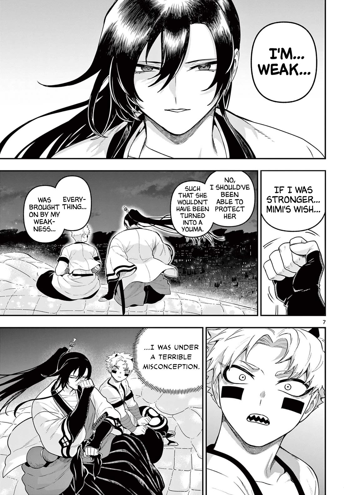 KaguRai: Kagura & Raito Chapter 32 page 7 - Chapter 32: Even More, Even Further, To The Bitter End