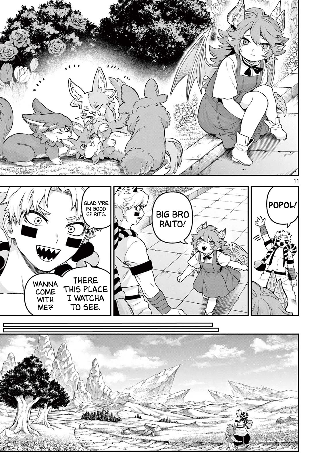 KaguRai: Kagura & Raito Chapter 33 page 11 - Chapter 33: Who Defines Right From Wrong?
