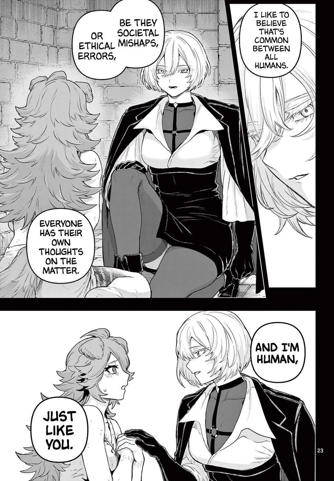 KaguRai: Kagura & Raito Chapter 33 page 22 - Chapter 33: Who Defines Right From Wrong?