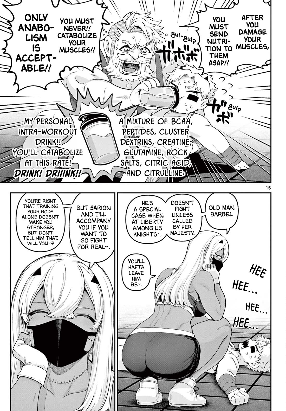KaguRai: Kagura & Raito Chapter 34 page 15 - Chapter 34: Strength, That is to Say...!?