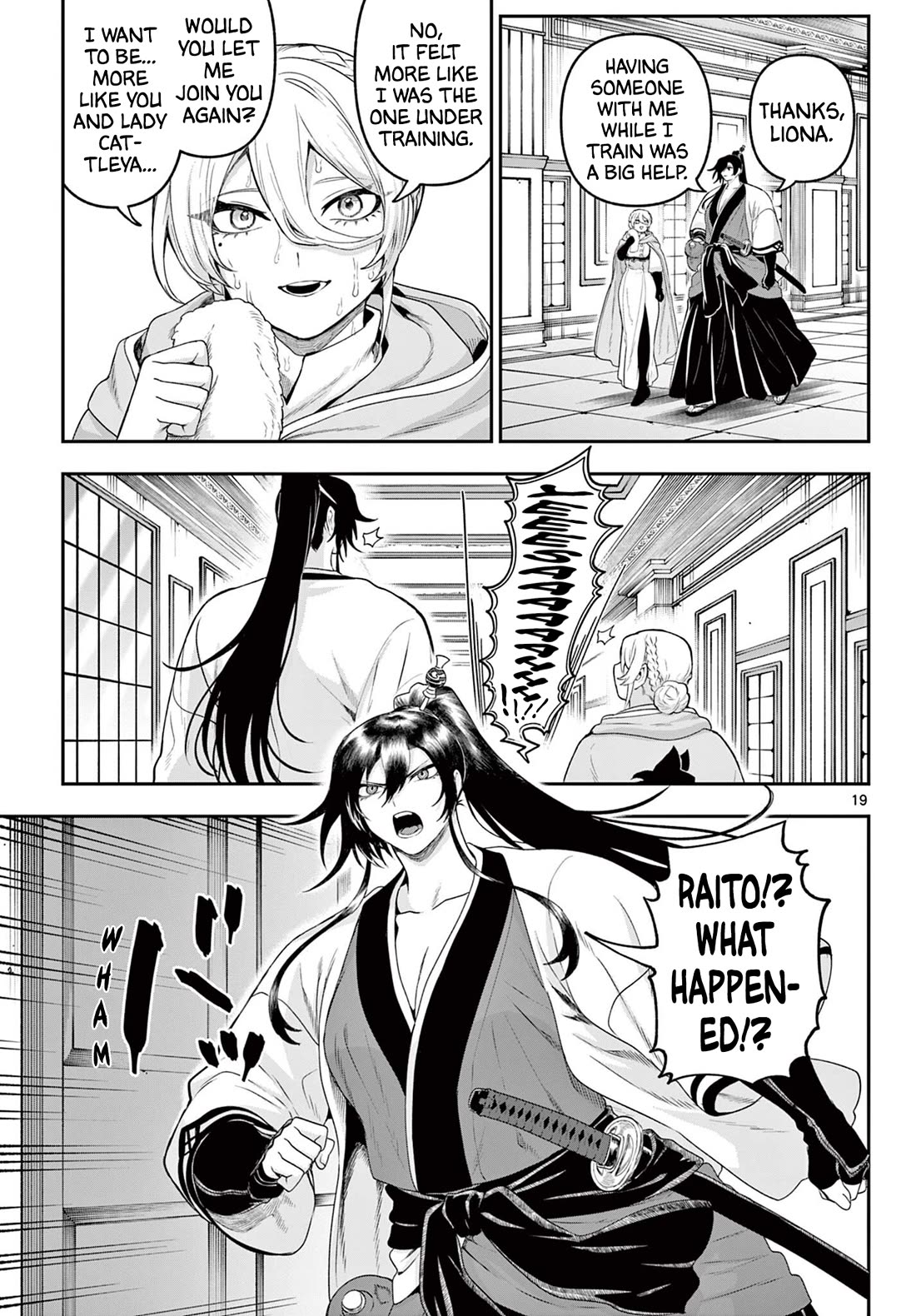 KaguRai: Kagura & Raito Chapter 34 page 19 - Chapter 34: Strength, That is to Say...!?