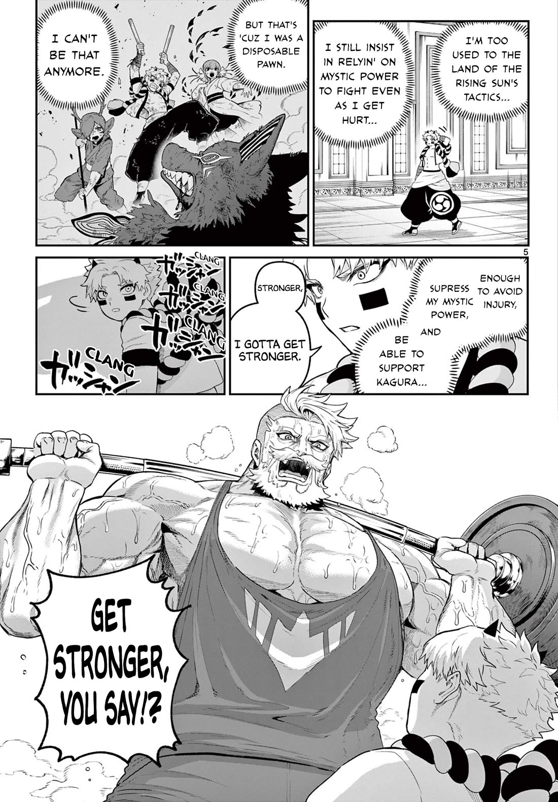 KaguRai: Kagura & Raito Chapter 34 page 5 - Chapter 34: Strength, That is to Say...!?