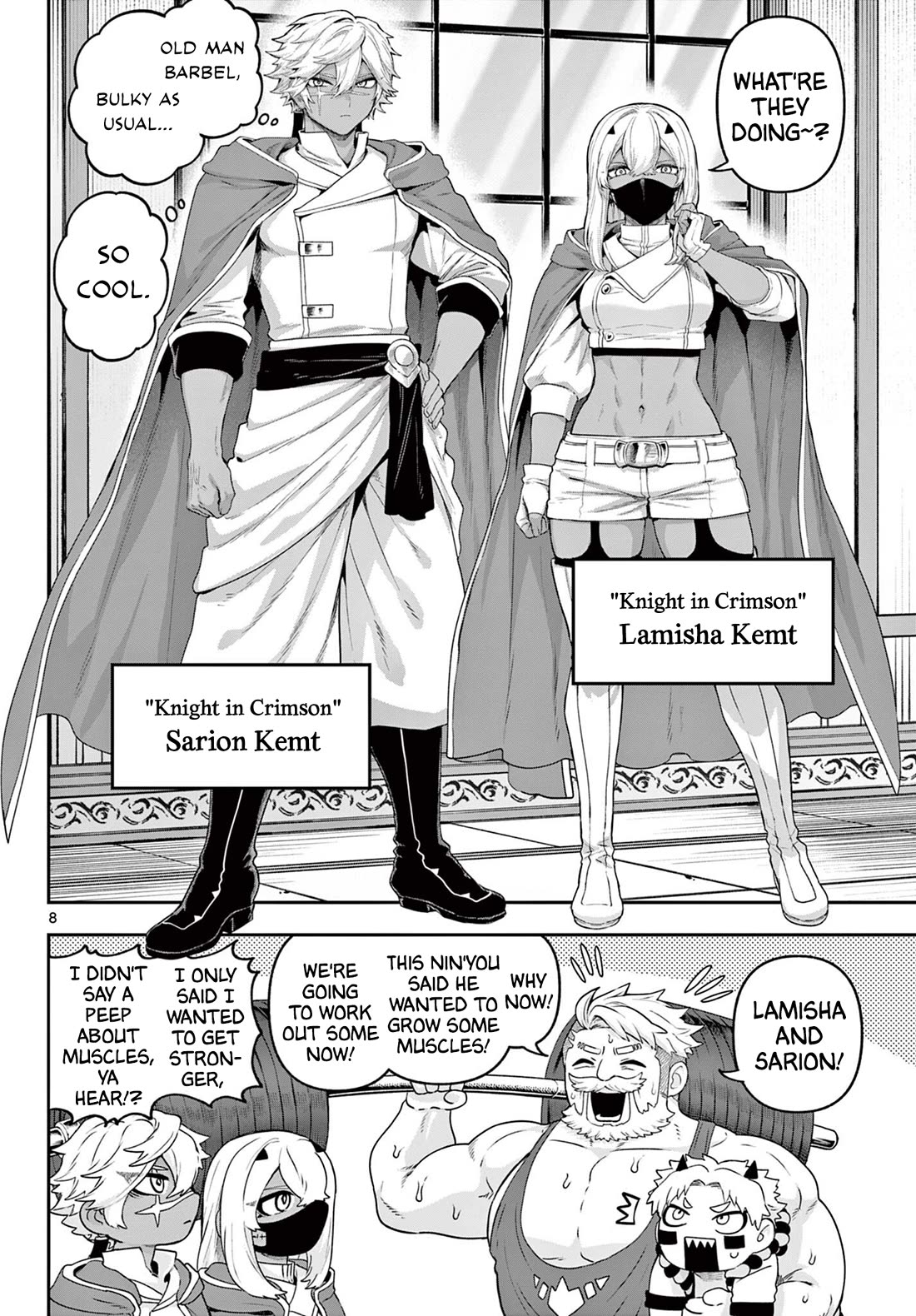 KaguRai: Kagura & Raito Chapter 34 page 8 - Chapter 34: Strength, That is to Say...!?