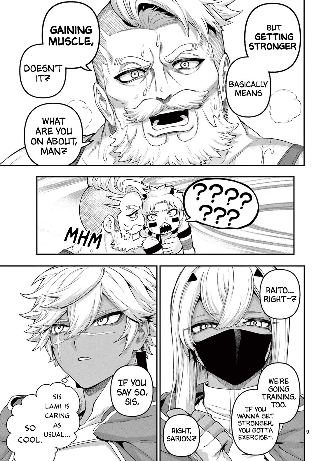KaguRai: Kagura & Raito Chapter 34 page 9 - Chapter 34: Strength, That is to Say...!?