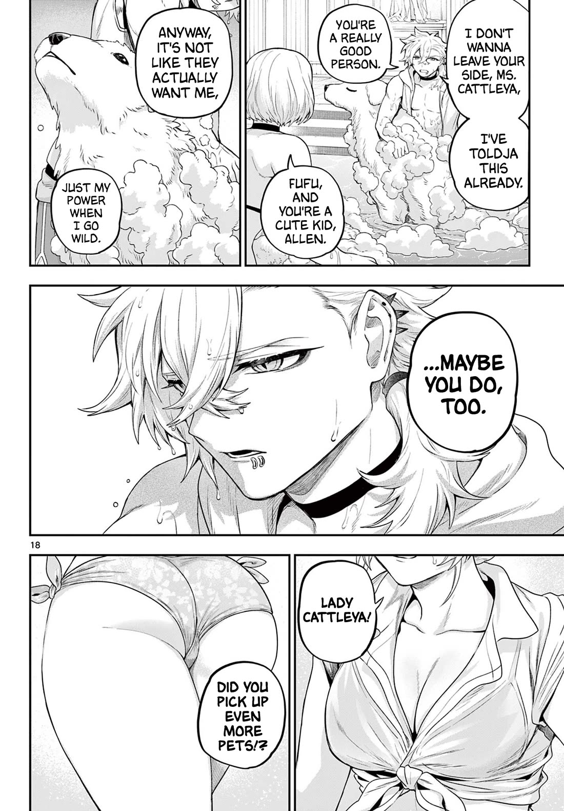 KaguRai: Kagura & Raito Chapter 35 page 18 - Chapter 35: The Black Vests' Duty