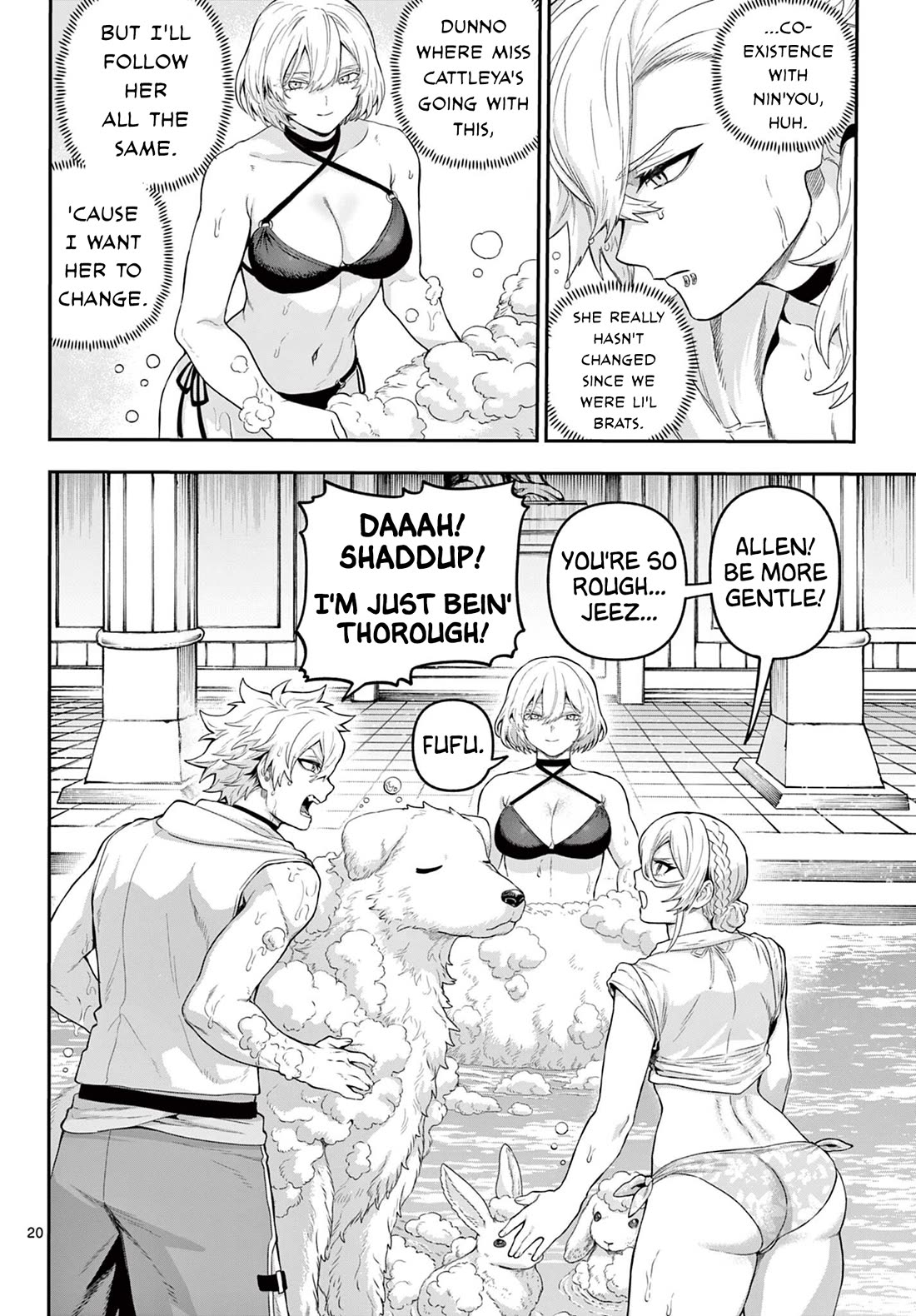 KaguRai: Kagura & Raito Chapter 35 page 20 - Chapter 35: The Black Vests' Duty