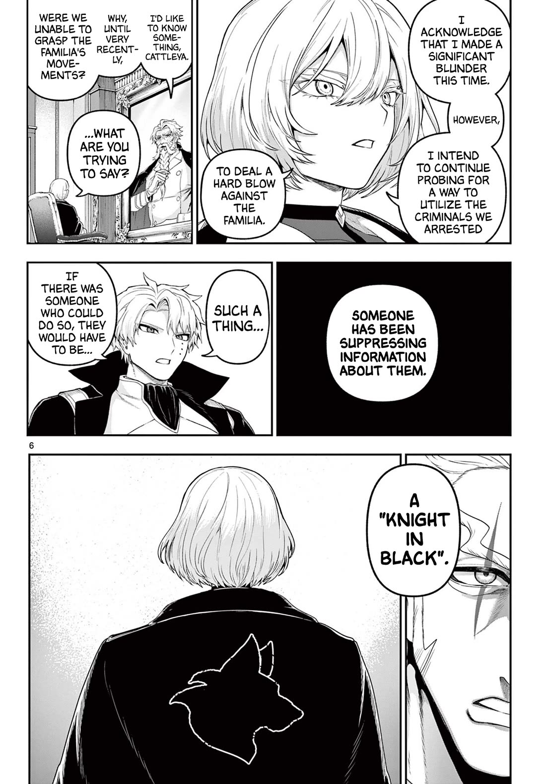 KaguRai: Kagura & Raito Chapter 35 page 6 - Chapter 35: The Black Vests' Duty