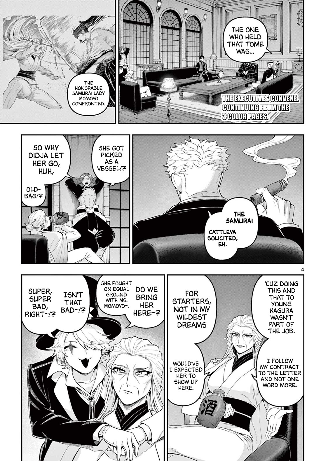 KaguRai: Kagura & Raito Chapter 36 page 3 - Chapter 36: Given Not Even a Moment of Respite