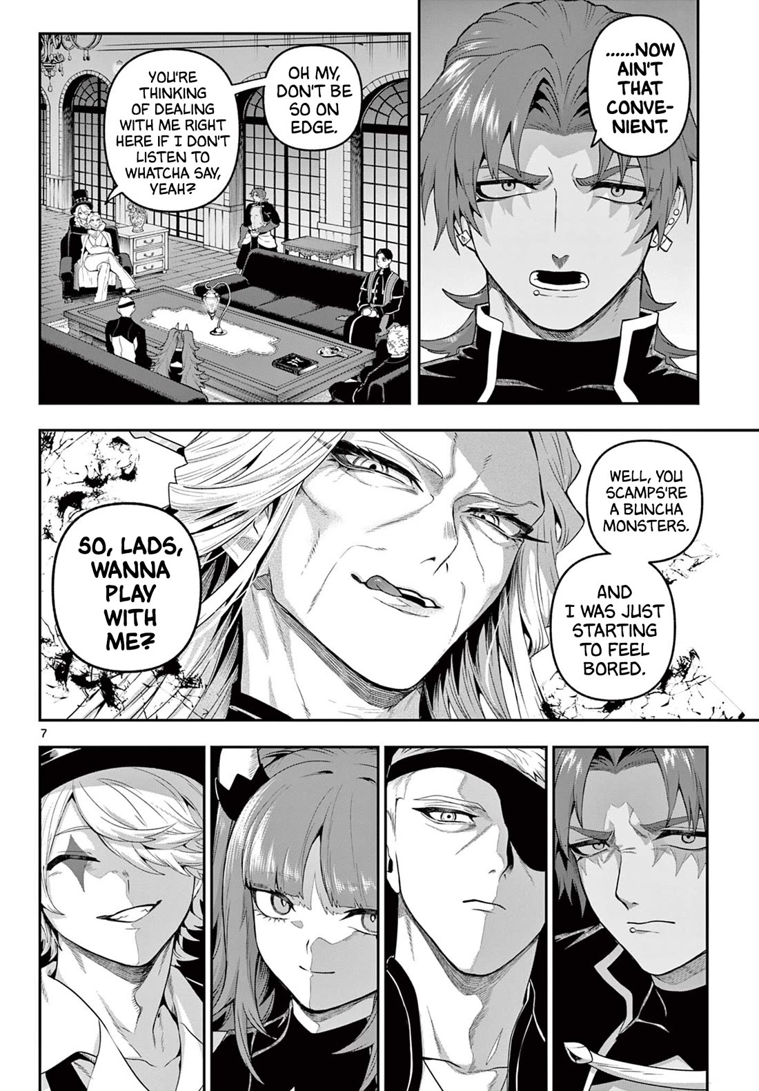 KaguRai: Kagura & Raito Chapter 36 page 6 - Chapter 36: Given Not Even a Moment of Respite
