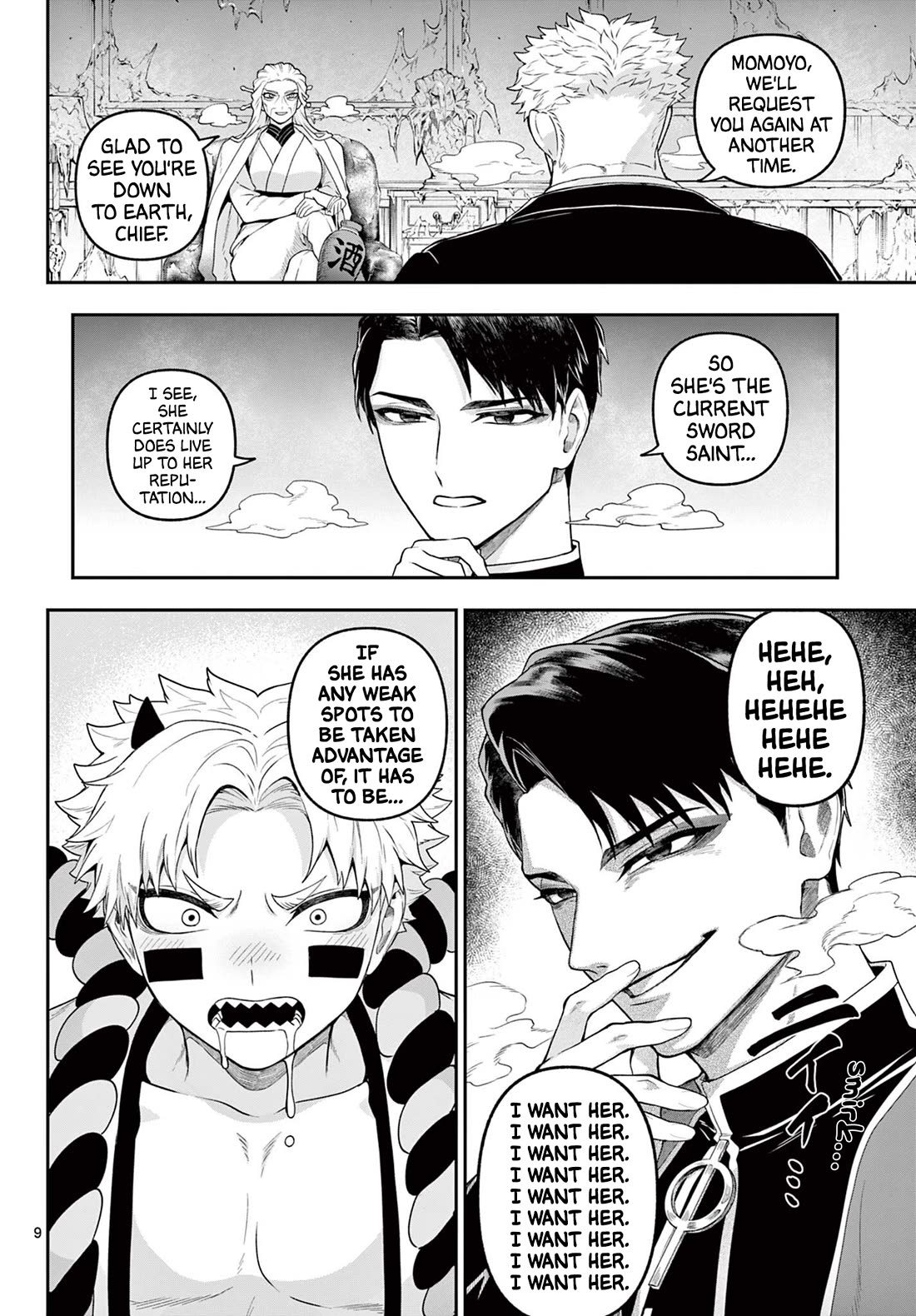 KaguRai: Kagura & Raito Chapter 36 page 8 - Chapter 36: Given Not Even a Moment of Respite
