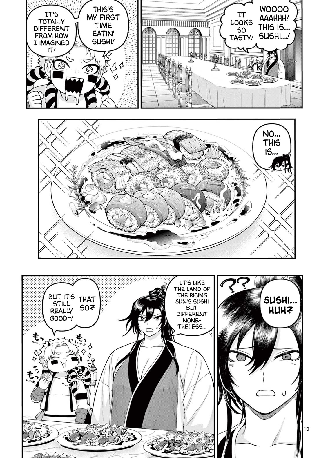 KaguRai: Kagura & Raito Chapter 36 page 9 - Chapter 36: Given Not Even a Moment of Respite