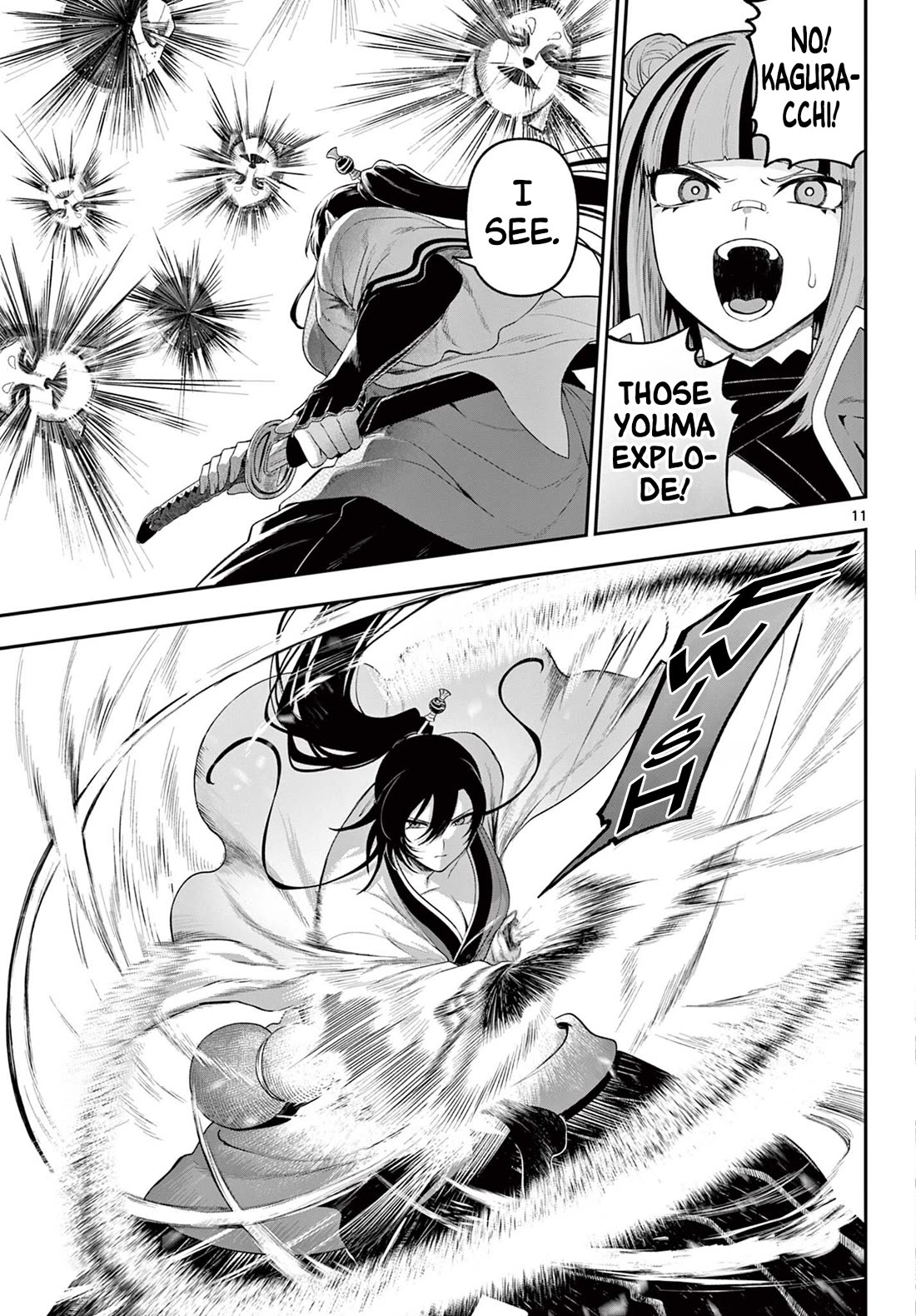 KaguRai: Kagura & Raito Chapter 37 page 10 - Chapter 37: Worst Possible Assailants