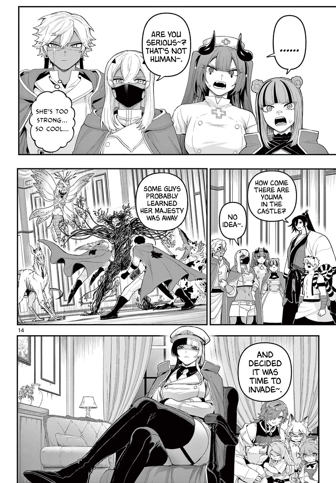 KaguRai: Kagura & Raito Chapter 37 page 13 - Chapter 37: Worst Possible Assailants