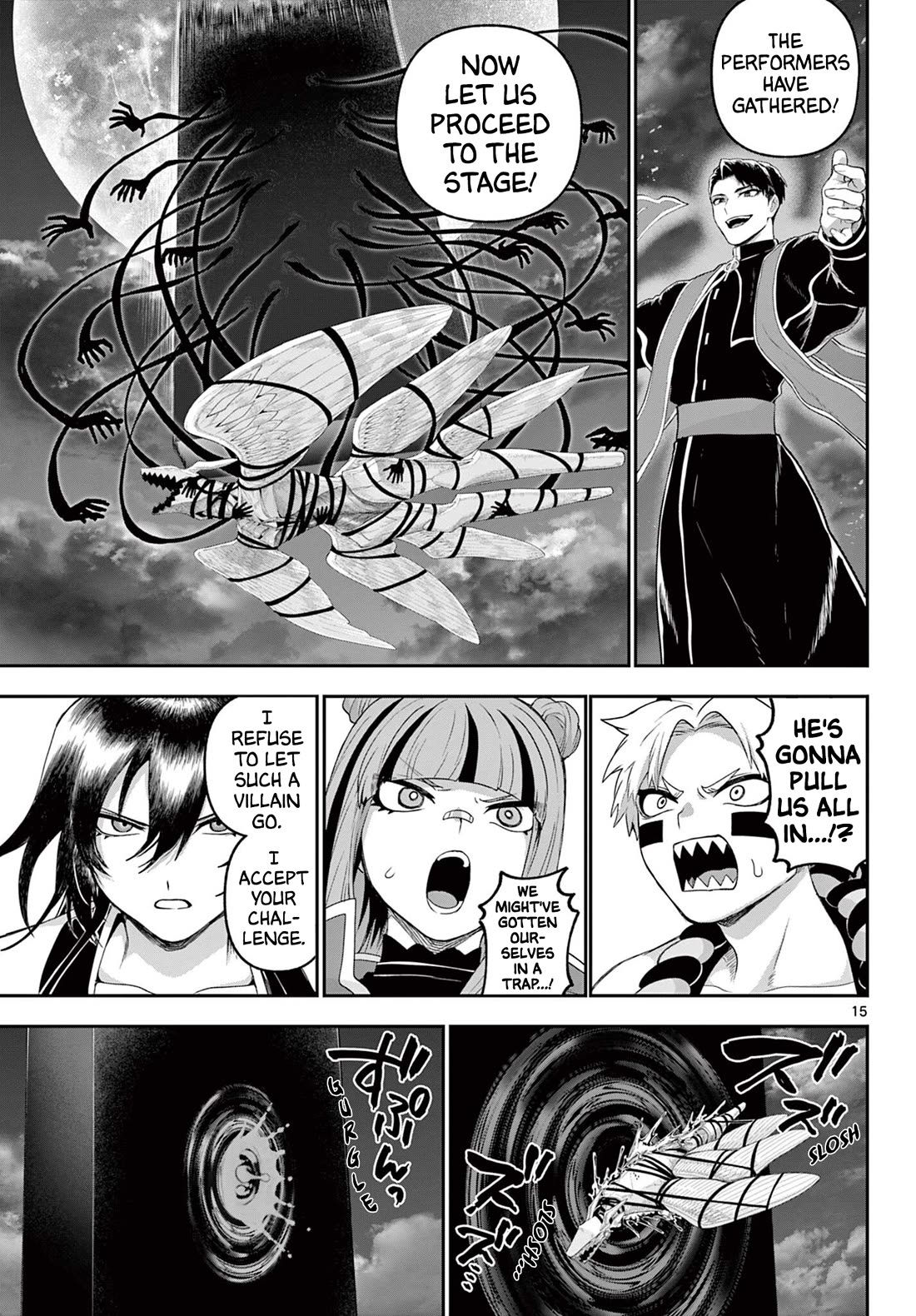 KaguRai: Kagura & Raito Chapter 38 page 15 - Chapter 38: The Fiends Visit
