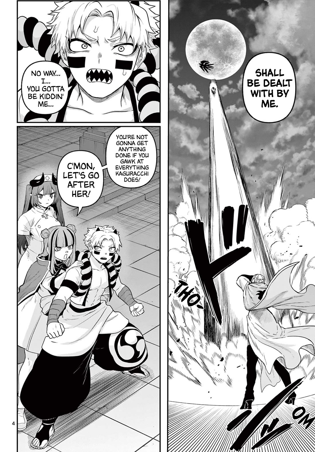 KaguRai: Kagura & Raito Chapter 38 page 4 - Chapter 38: The Fiends Visit
