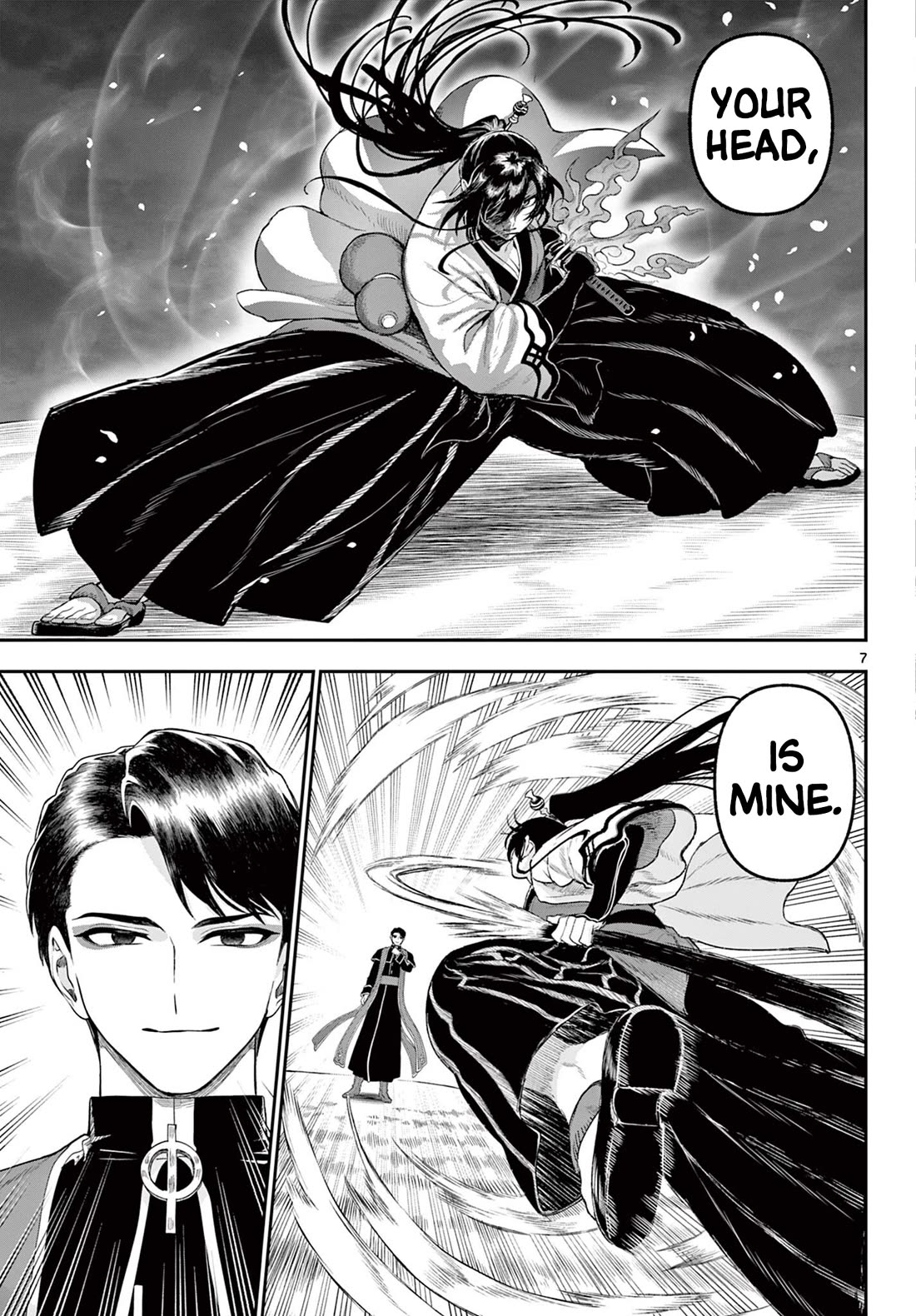 KaguRai: Kagura & Raito Chapter 38 page 7 - Chapter 38: The Fiends Visit